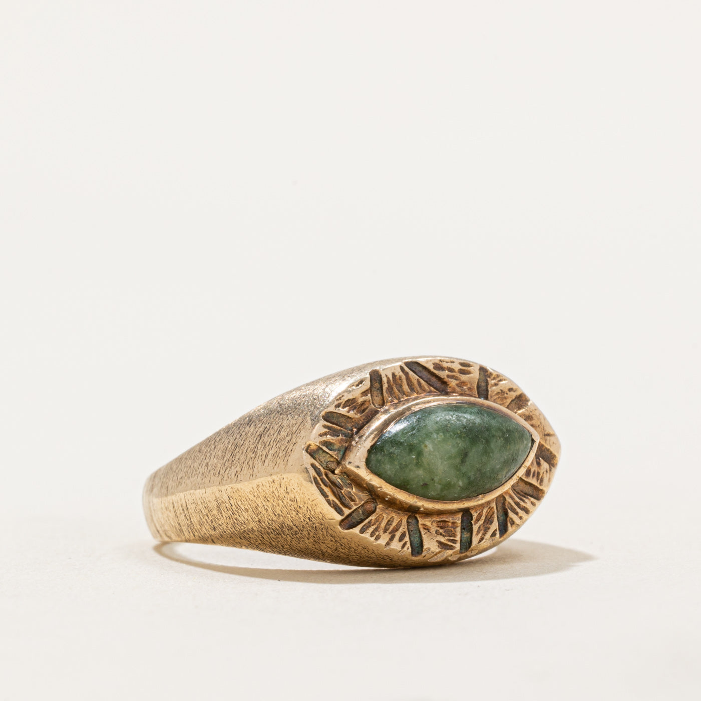 Bezel Set Quartzite Ring | 1.20ct | SZ 8.75