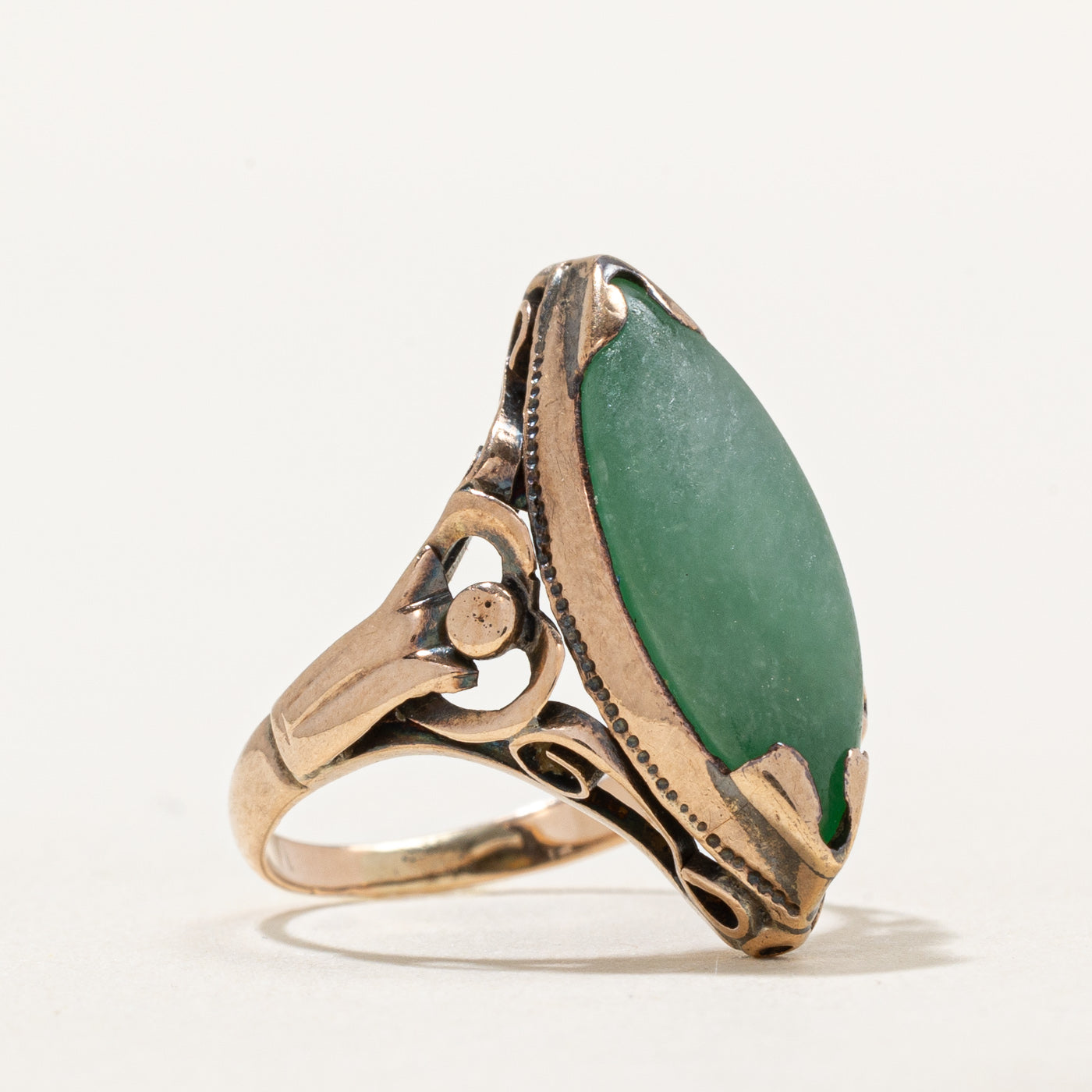 Single Stone Aventurine Quartz Ring | 3.00ct | SZ 4.25