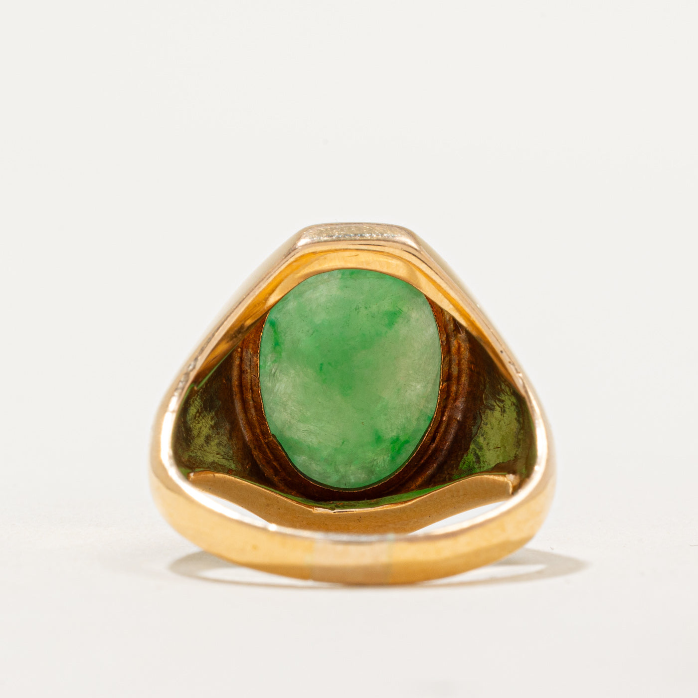 Single Stone Treated Jade Cocktail Ring | 5.00ct | SZ 9