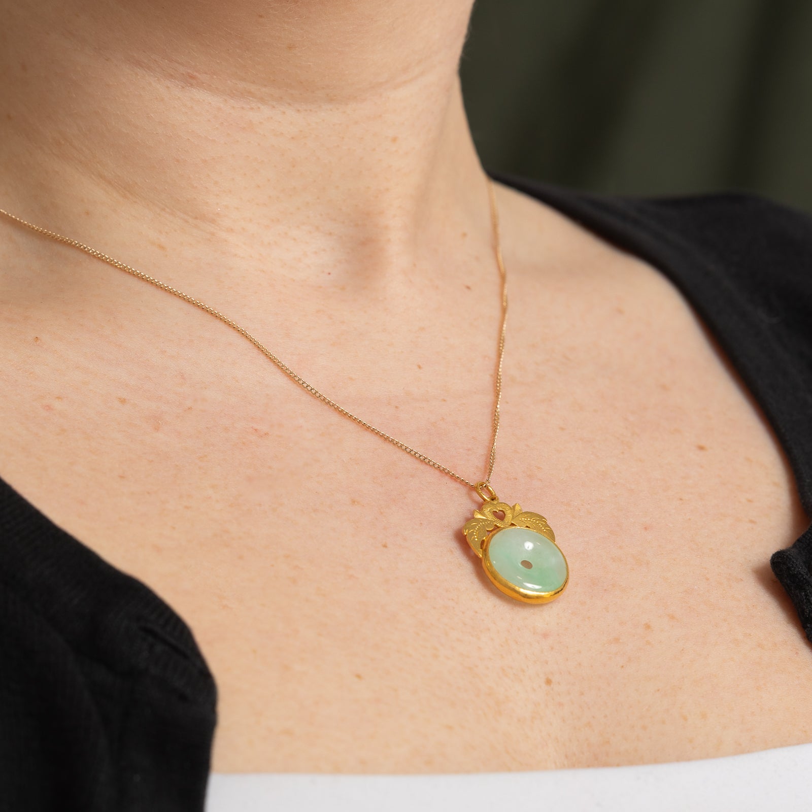 Donut Jadeite Pendant | 15.00ct