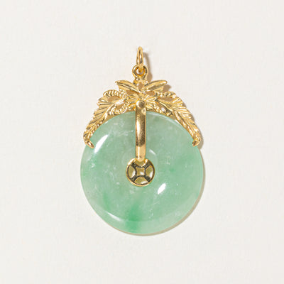 Donut Jadeite Pendant | 31.00ct