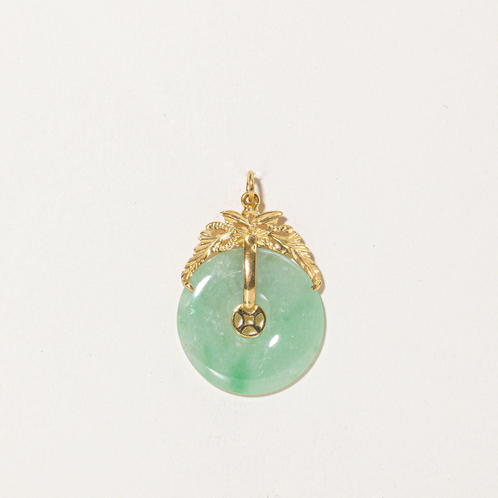Donut Jadeite Pendant | 31.00ct