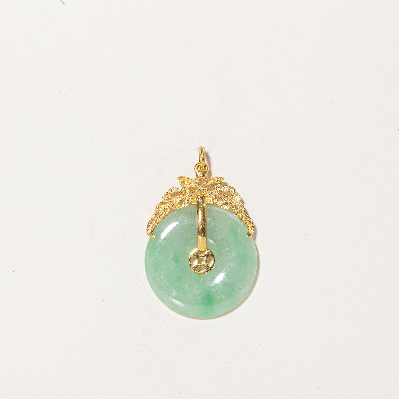 Donut Jadeite Pendant | 31.00ct