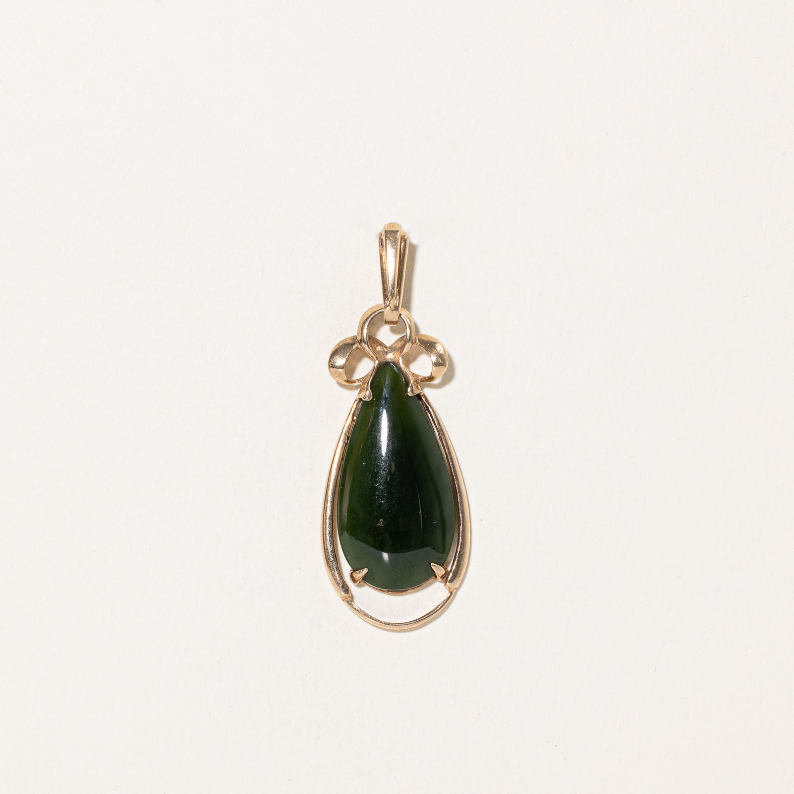 Nephrite Jade Drop Pendant | 7.00ct