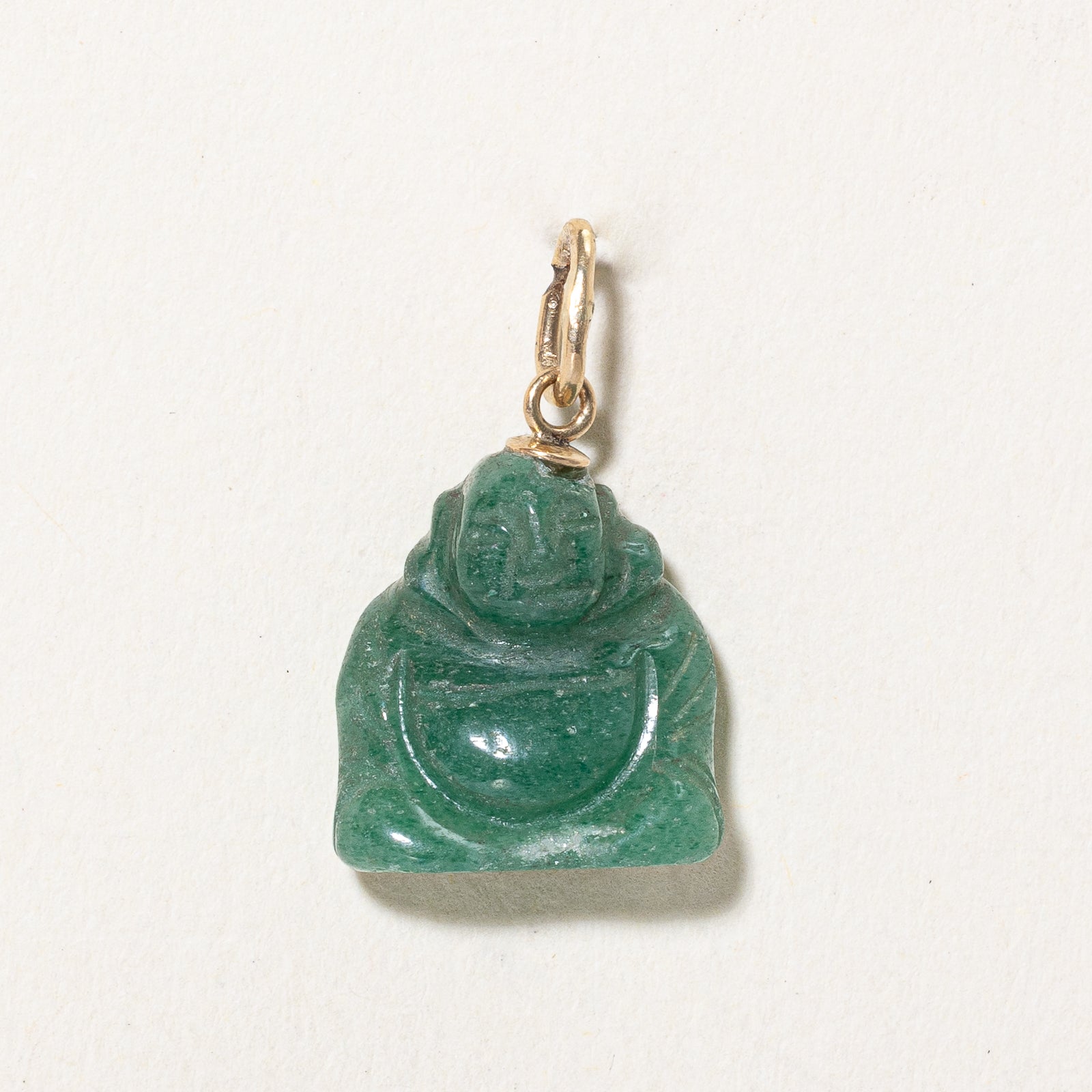 Aventurine Quartz Buddha Pendant | 9.00ct
