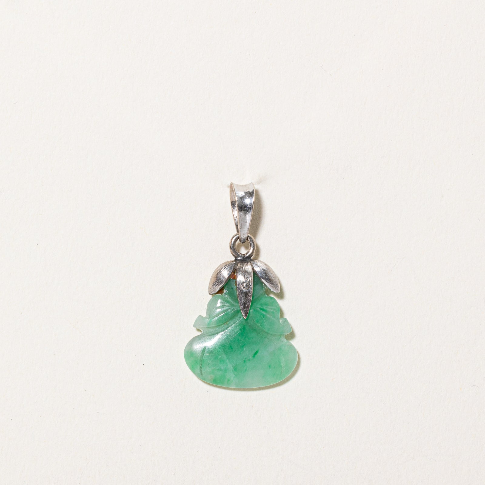 Carved Jadeite Pendant | 4.00ct