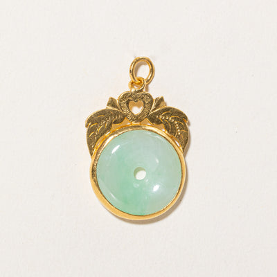 Donut Jadeite Pendant | 15.00ct