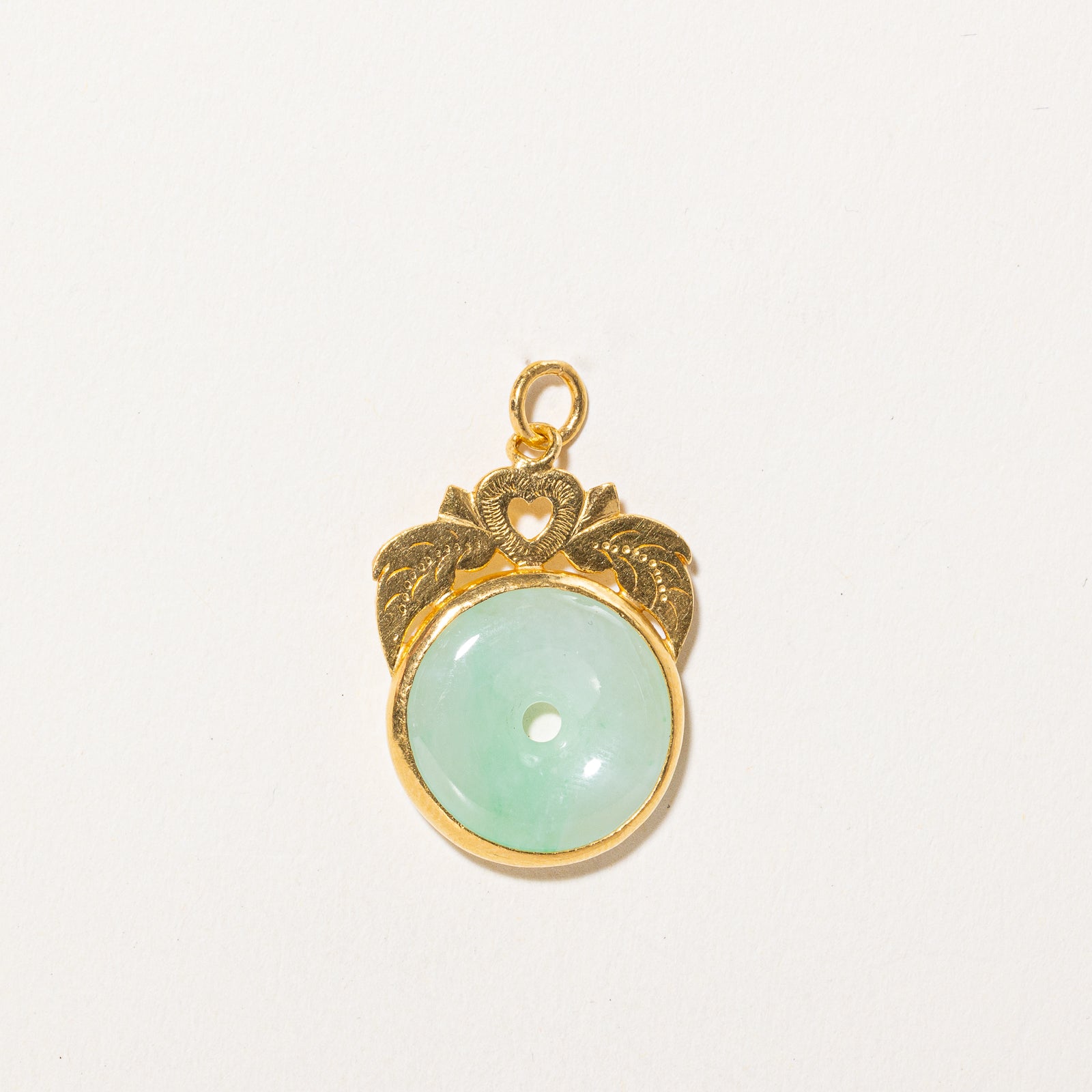 Donut Jadeite Pendant | 15.00ct