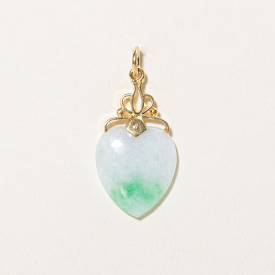 Jadeite Heart Pendant | 14.50ct
