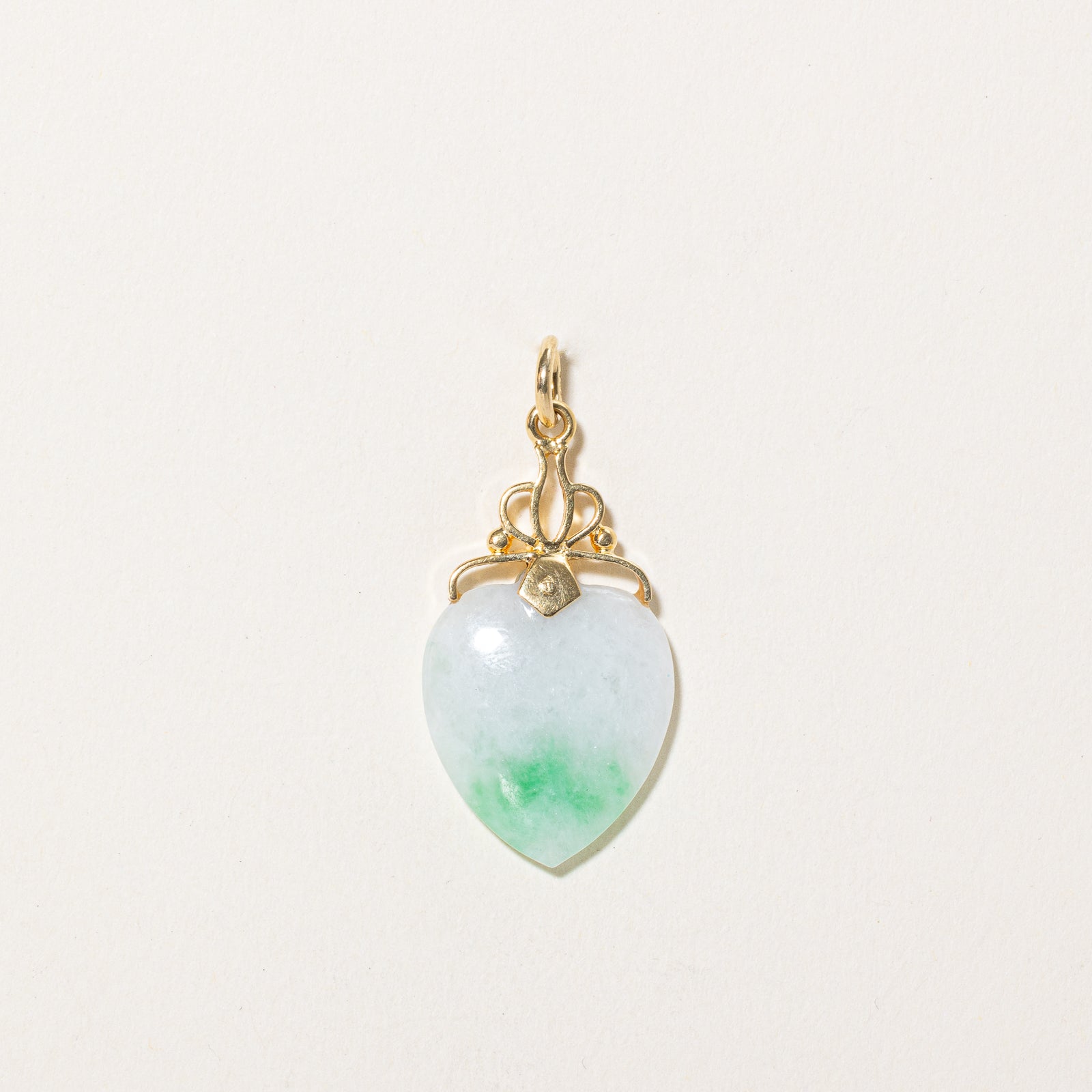 Jadeite Heart Pendant | 14.50ct