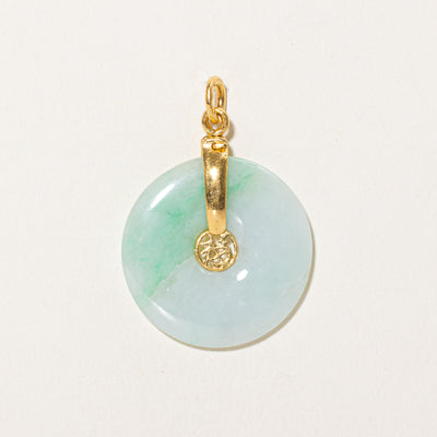 Single Stone Jadeite Pendant | 25.00ct