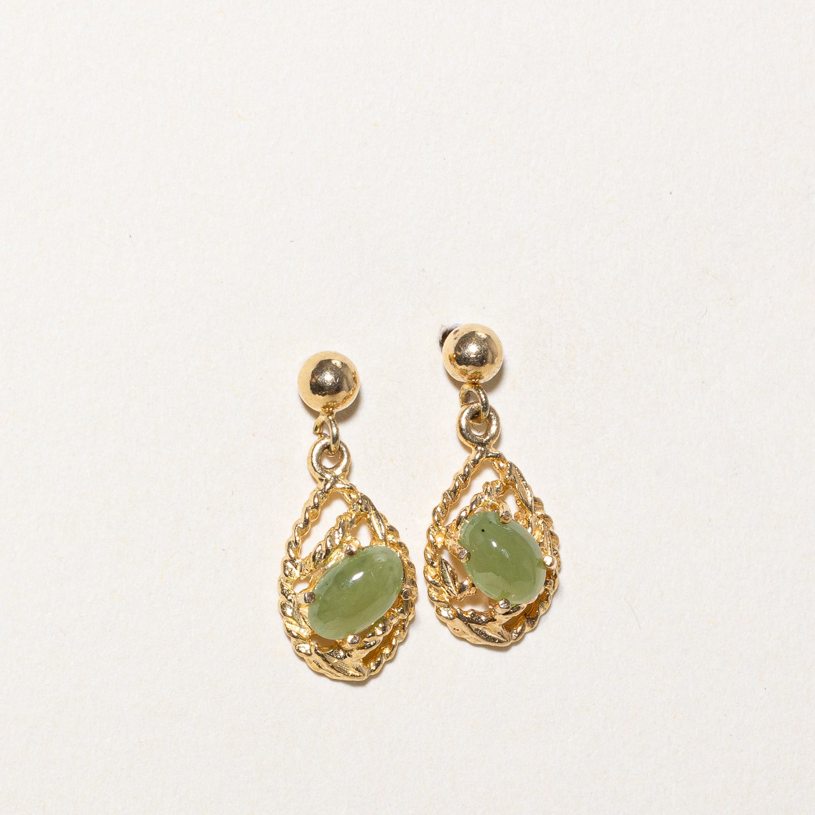 Serpentine Textured Drop Earrings | 1.00ctw