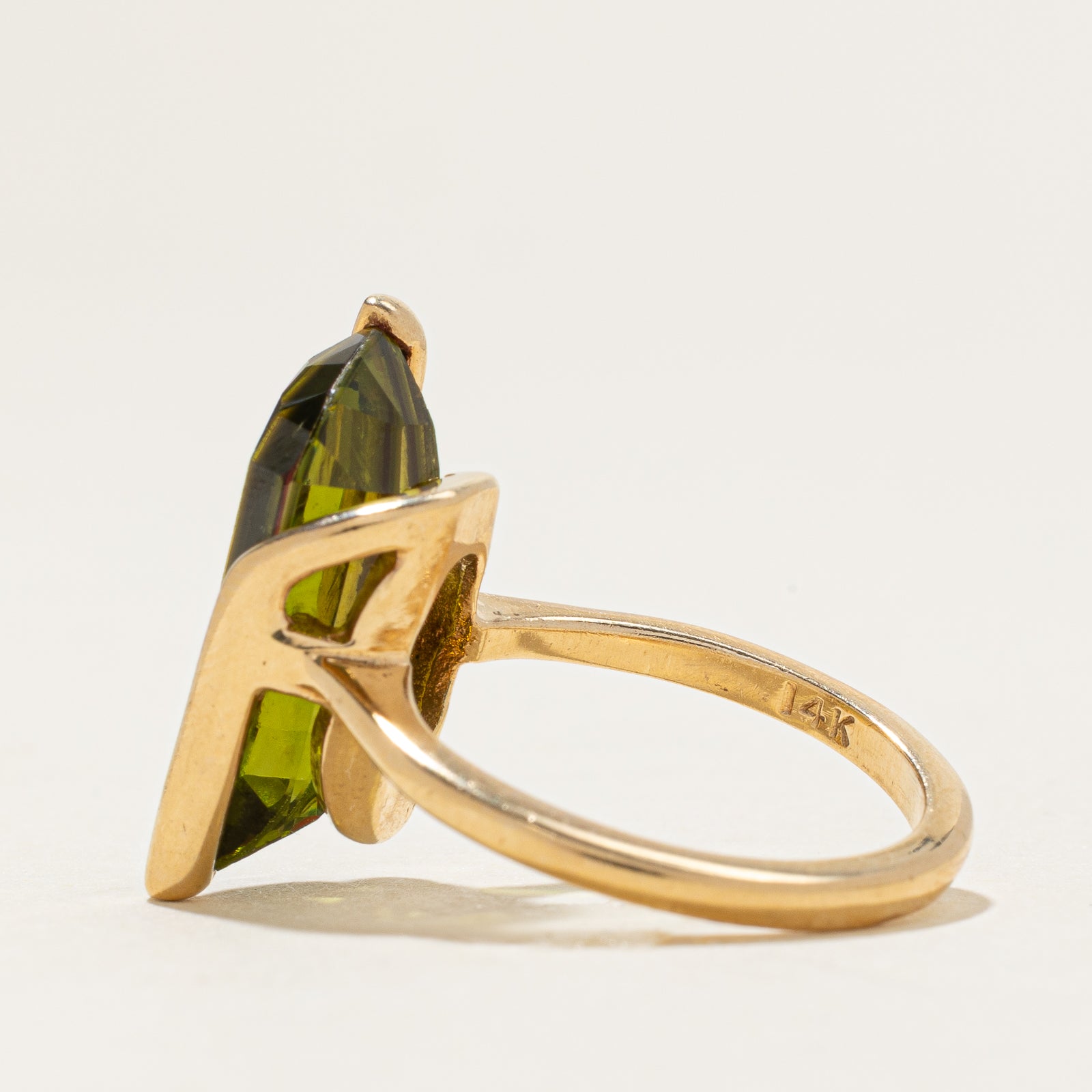Tension Set Synthetic Spinel Cocktail Ring | 7.50ct | SZ 5.75