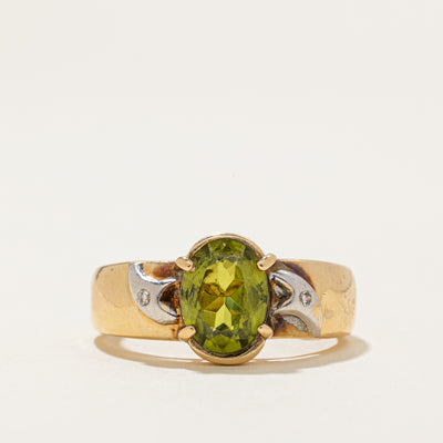 Synthetic Spinel & Diamond Ring | 1.90ct, 0.02ctw | SZ 7.75