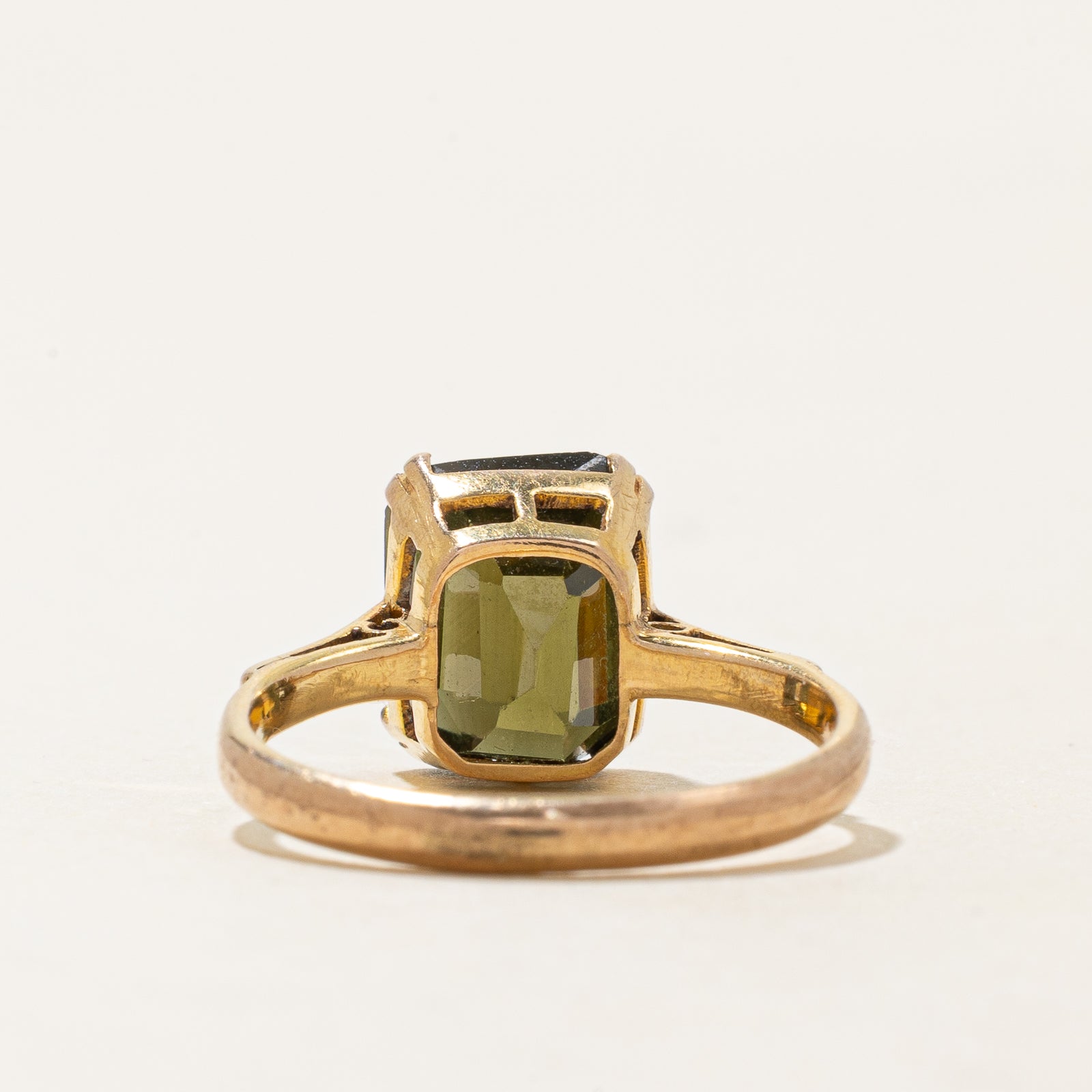 Emerald Cut Zircon Ring | 4.00ct | SZ 6.25