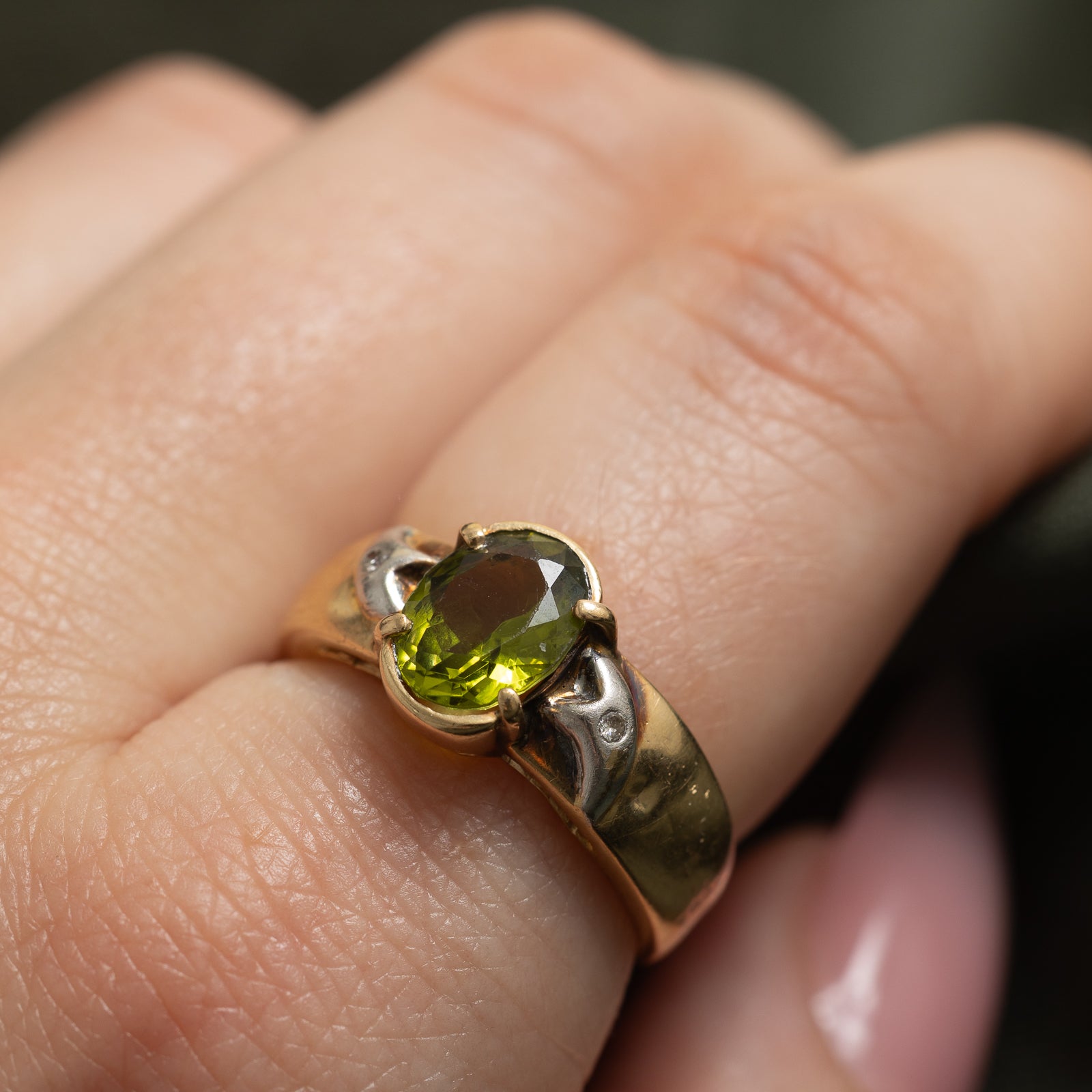 Synthetic Spinel & Diamond Ring | 1.90ct, 0.02ctw | SZ 7.75