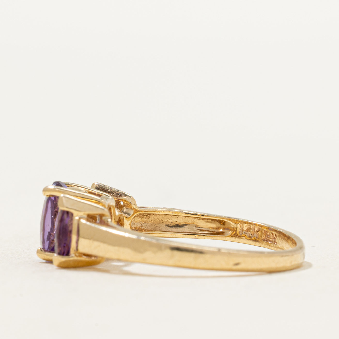 Amethyst & Diamond Ring | 0.74ctw, 0.04ctw | SZ 5.75