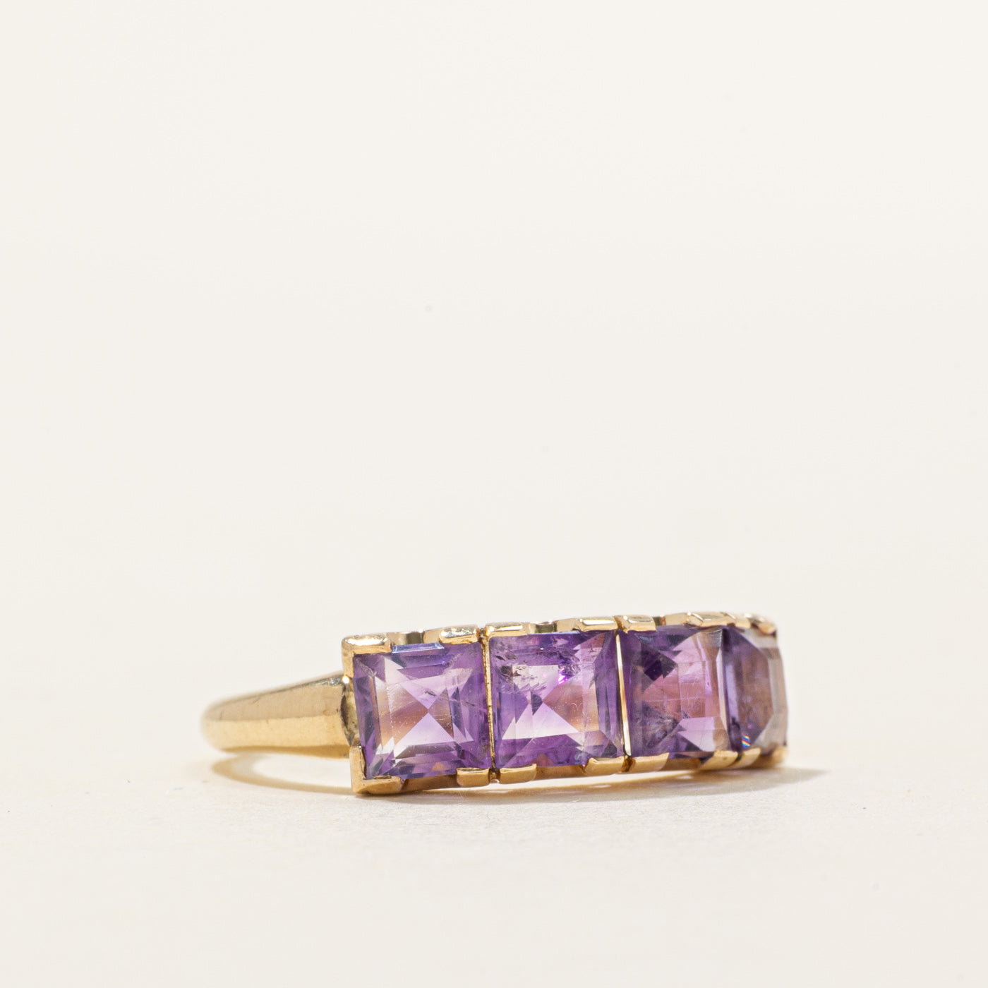 Four-Stone Amethyst Ring | 1.80ctw | SZ 6.5