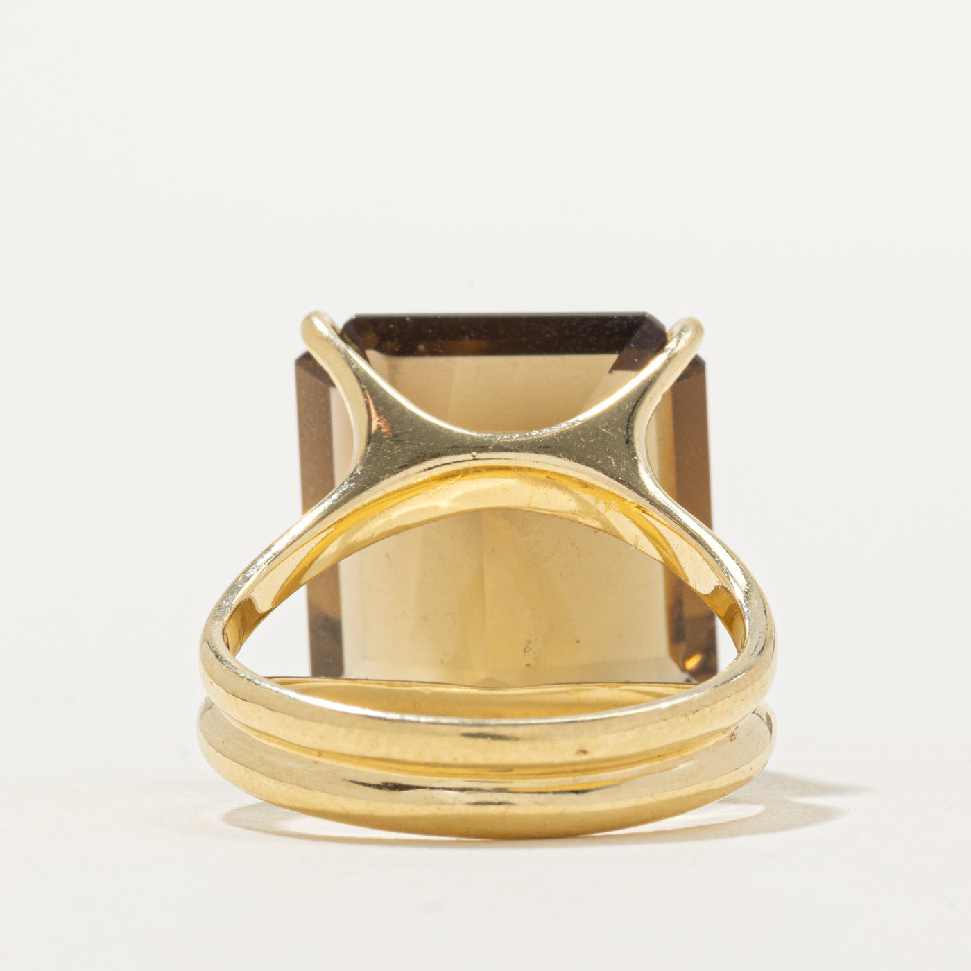 Smoky Citrine Cocktail Ring | 12.00ct | SZ 5.75