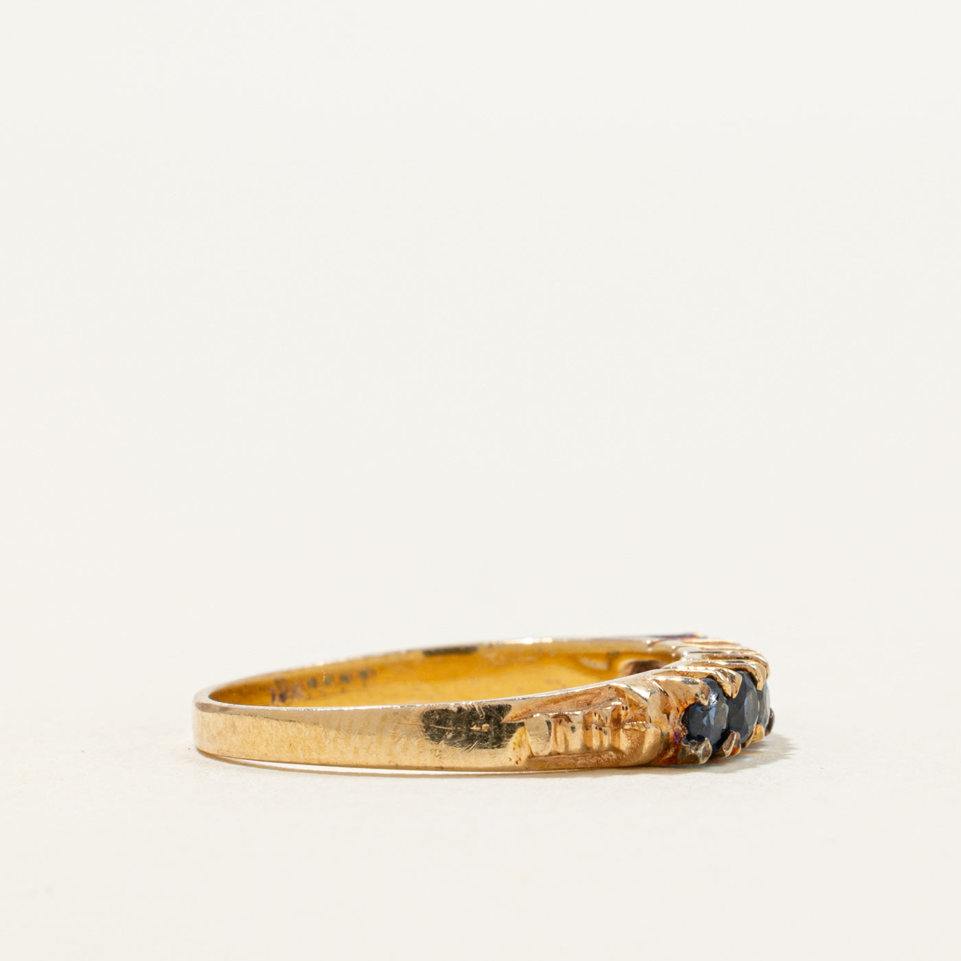 Semi-Eternity Sapphire Ring | 0.35ctw | SZ 6.25