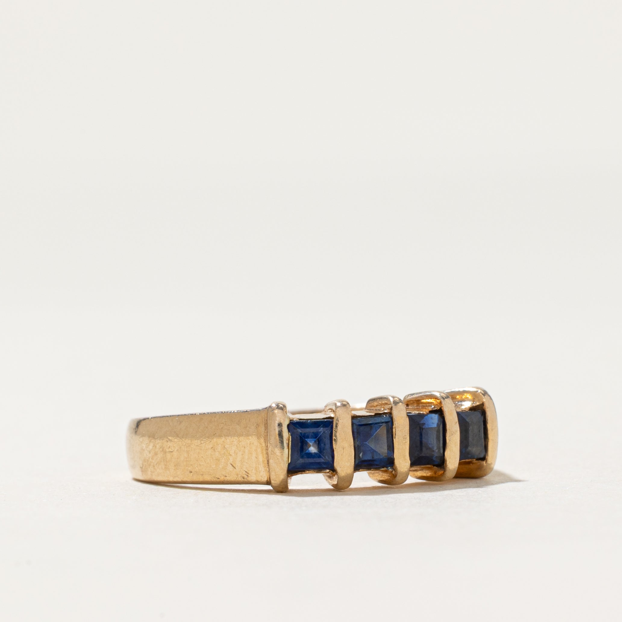 Four Stone Sapphire Ring | 0.50ctw | SZ 4.75