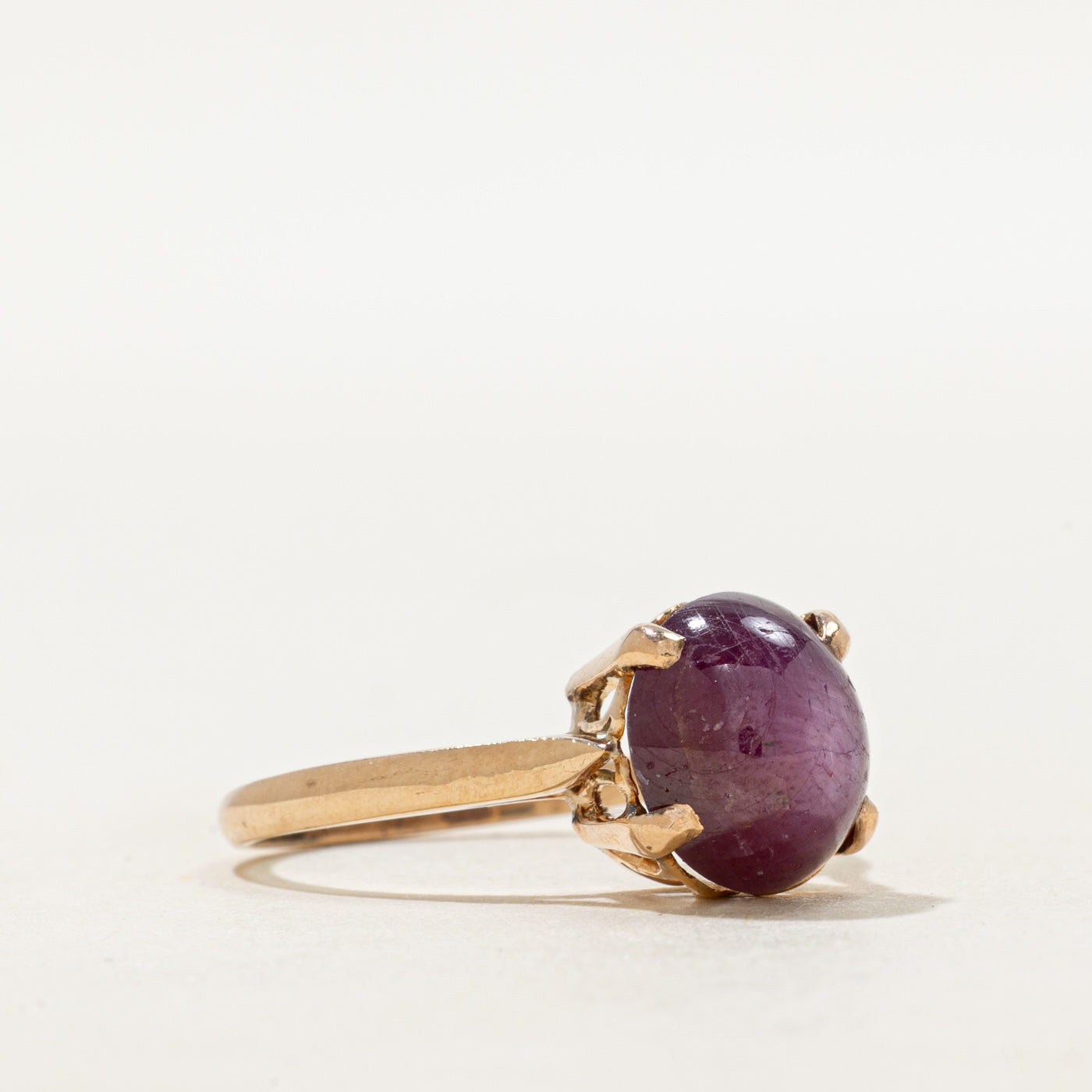 Cabochon Star Ruby Ring | 7.00ct | SZ 8