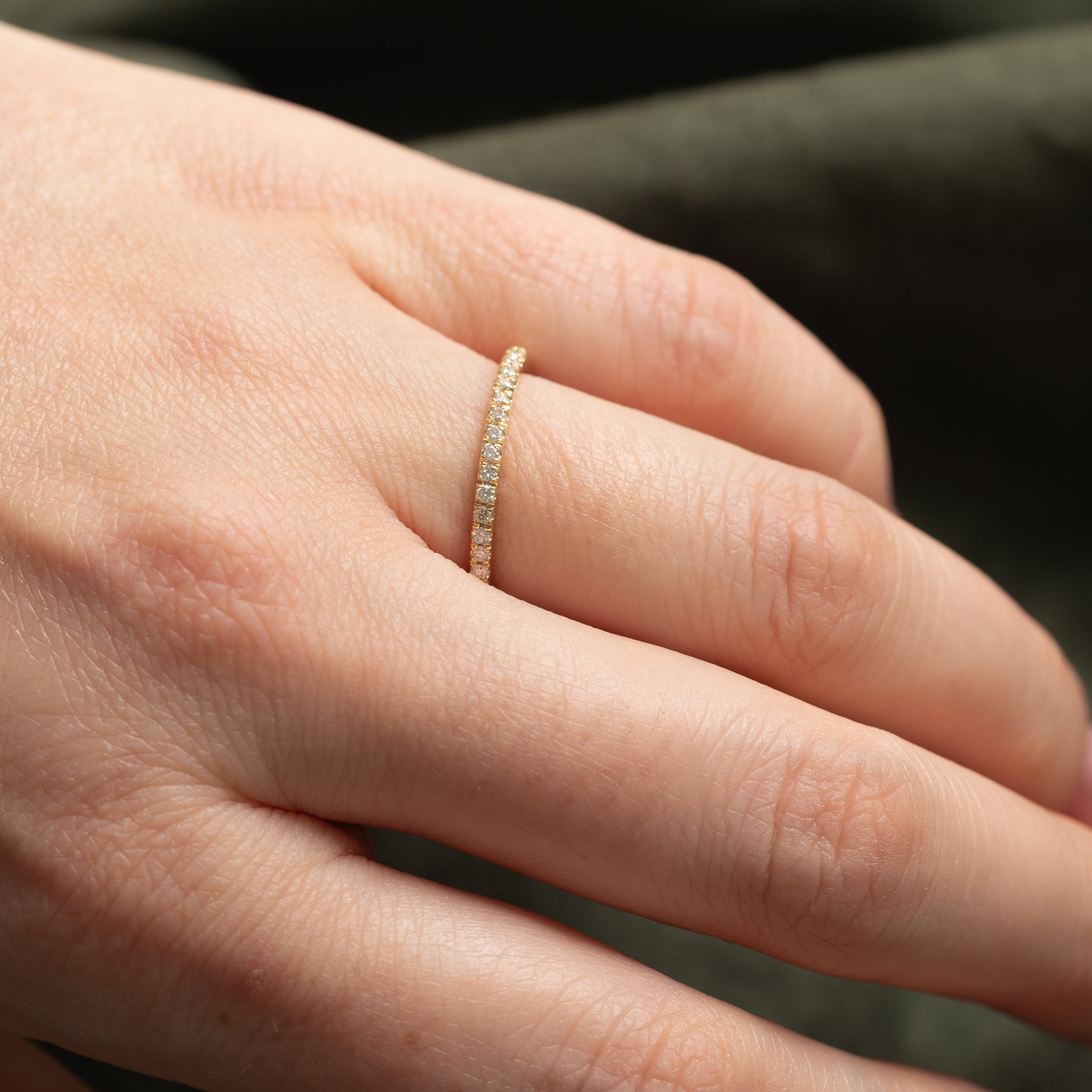 '100 Ways' Semi Eternity Diamond Ring | 0.21ctw | SZ 6.75