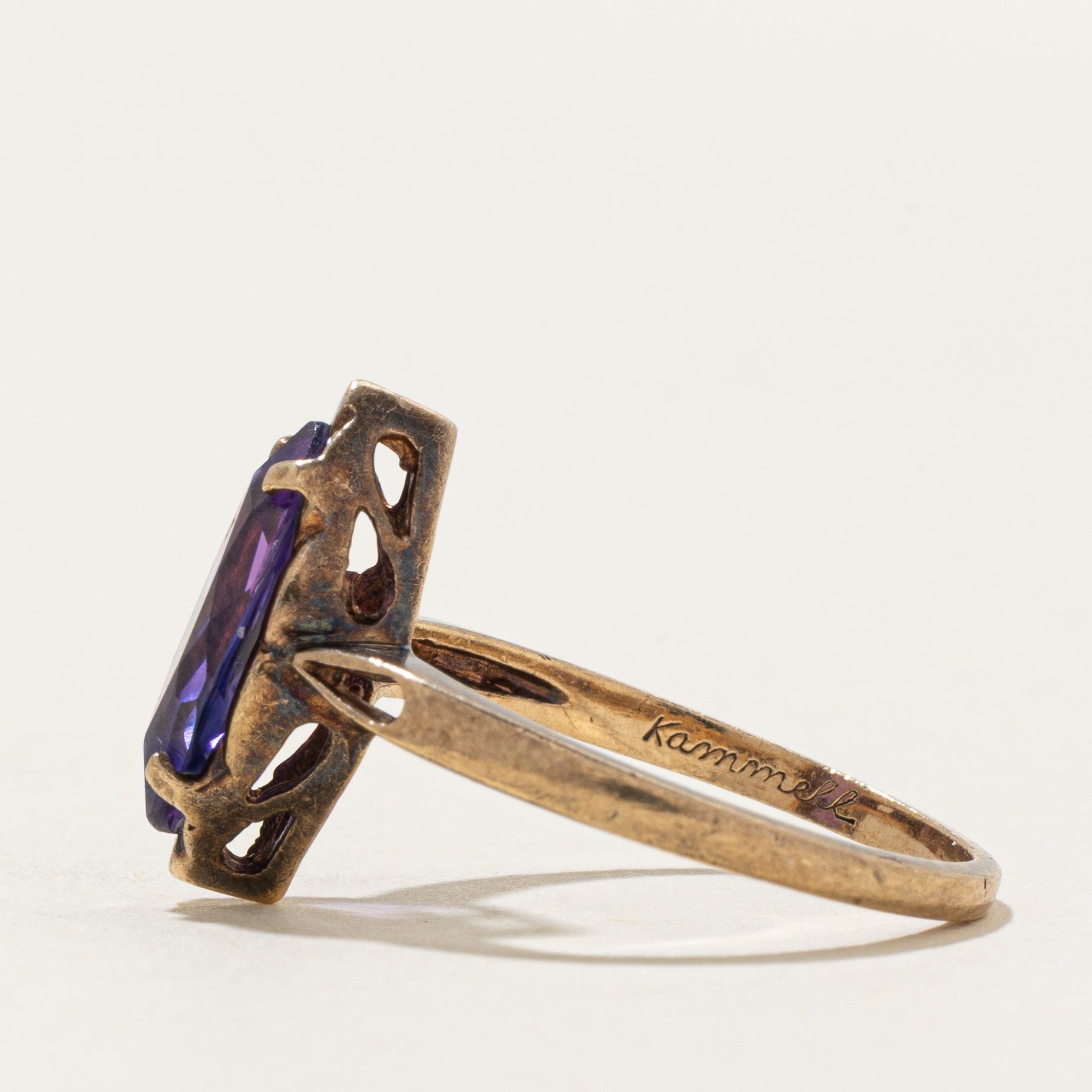 Marquise Cut Synthetic Sapphire Ring | 2.00ct | SZ 5.75