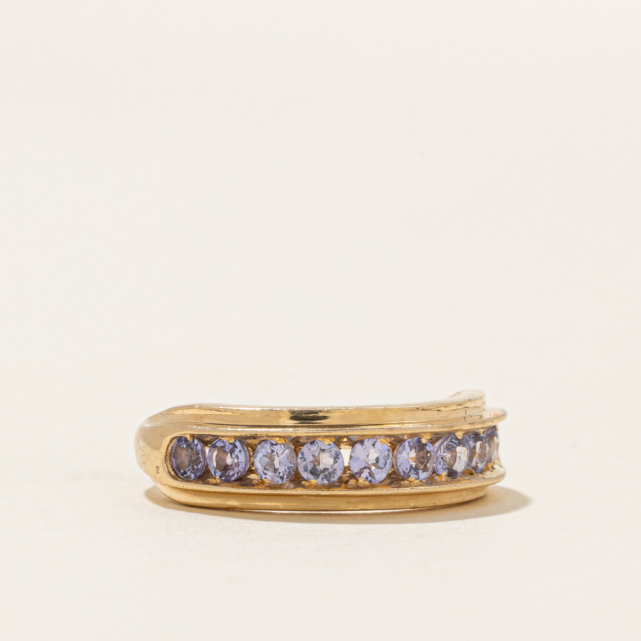 Semi Eternity Tanzanite Band | 0.38ctw | SZ 5