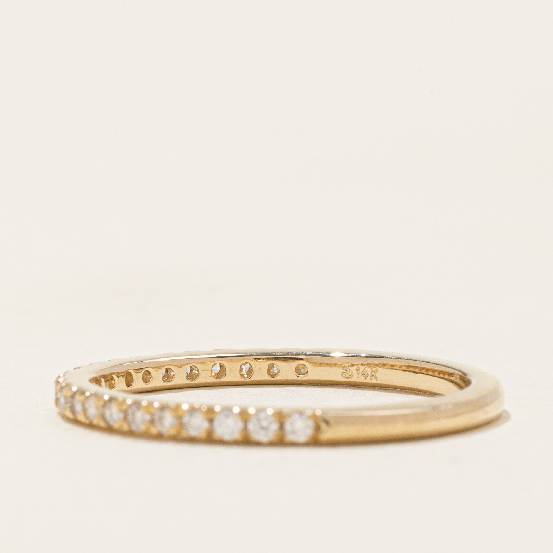 '100 Ways' Semi Eternity Diamond Ring | 0.21ctw | SZ 6.75