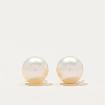 14k Pearl Stud Earrings