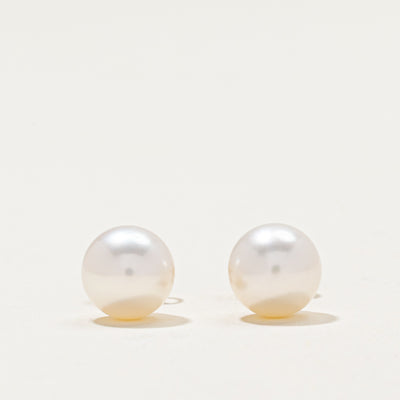 14k Pearl Stud Earrings