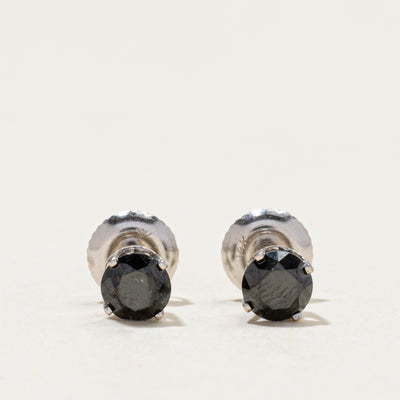Black Diamond Stud Earrings | 0.80ctw