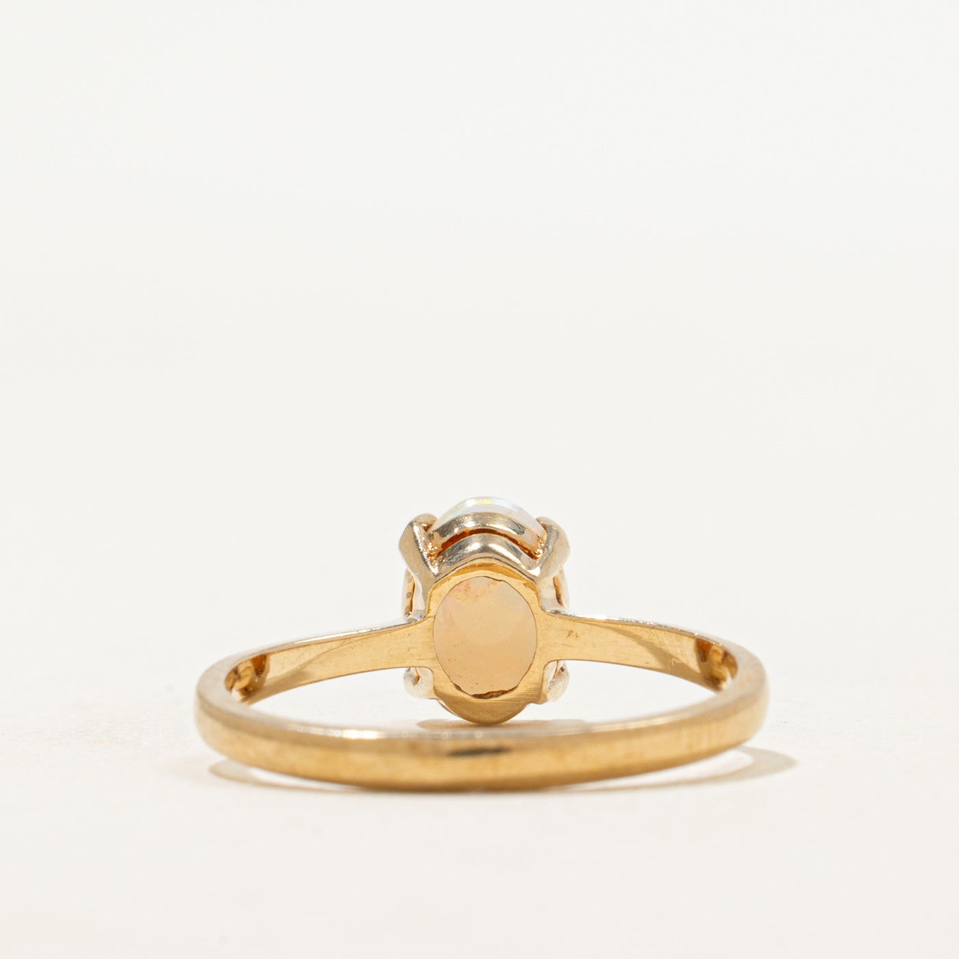 Solitaire Opal Ring | 0.64ct | SZ 6