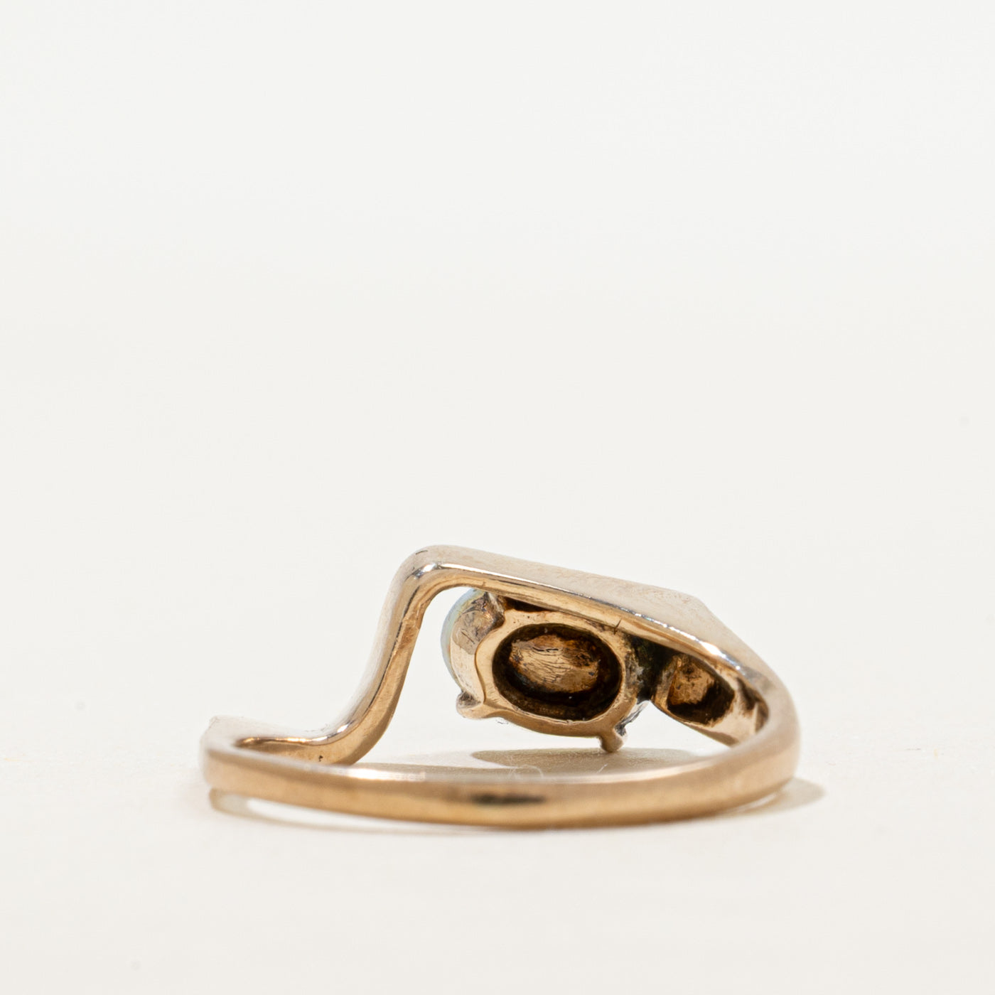 Bague abstraite en opale | 0,50 ct | Taille 5,75