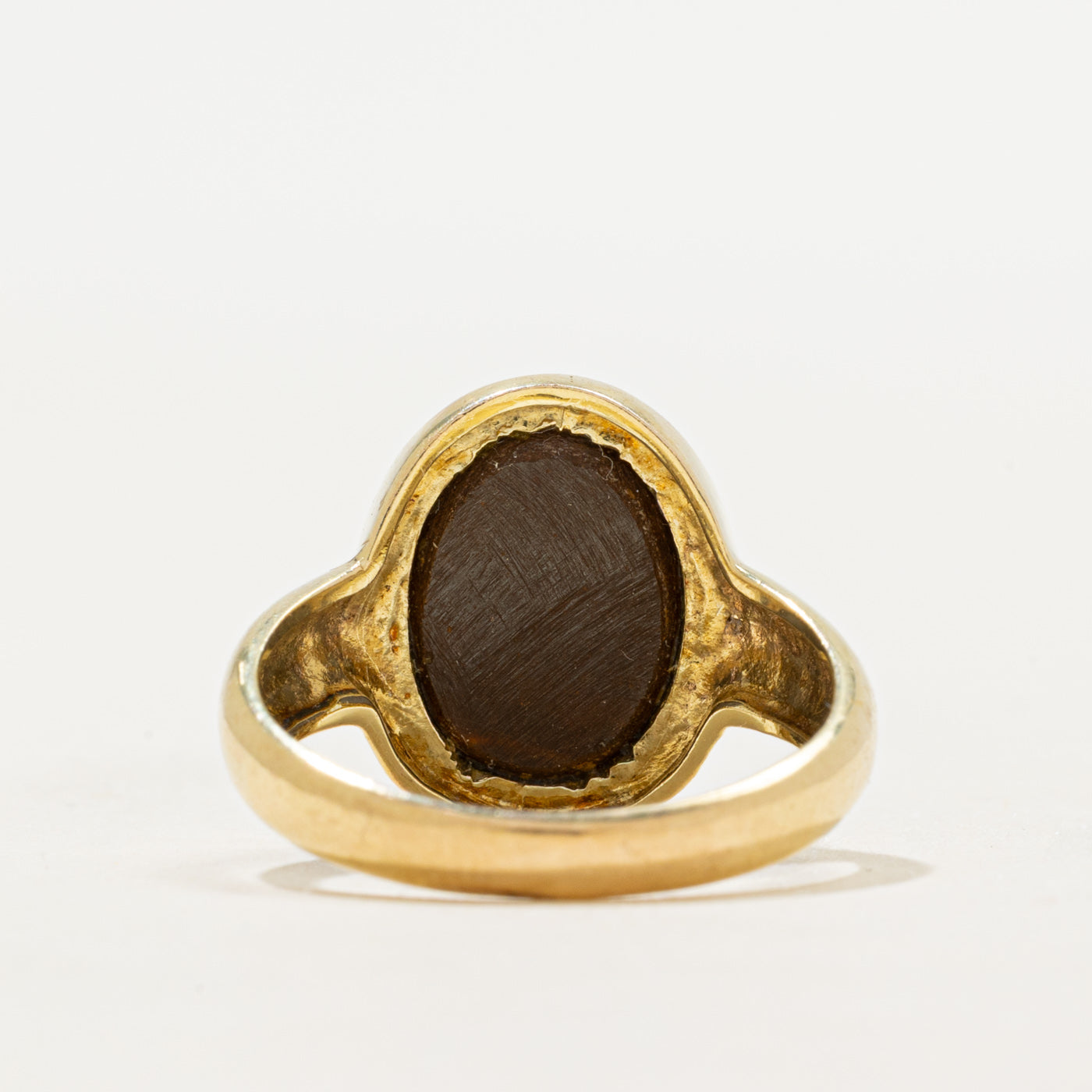 Bague cocktail en opale doublet sertie clos | 1,80 ct | Taille 7