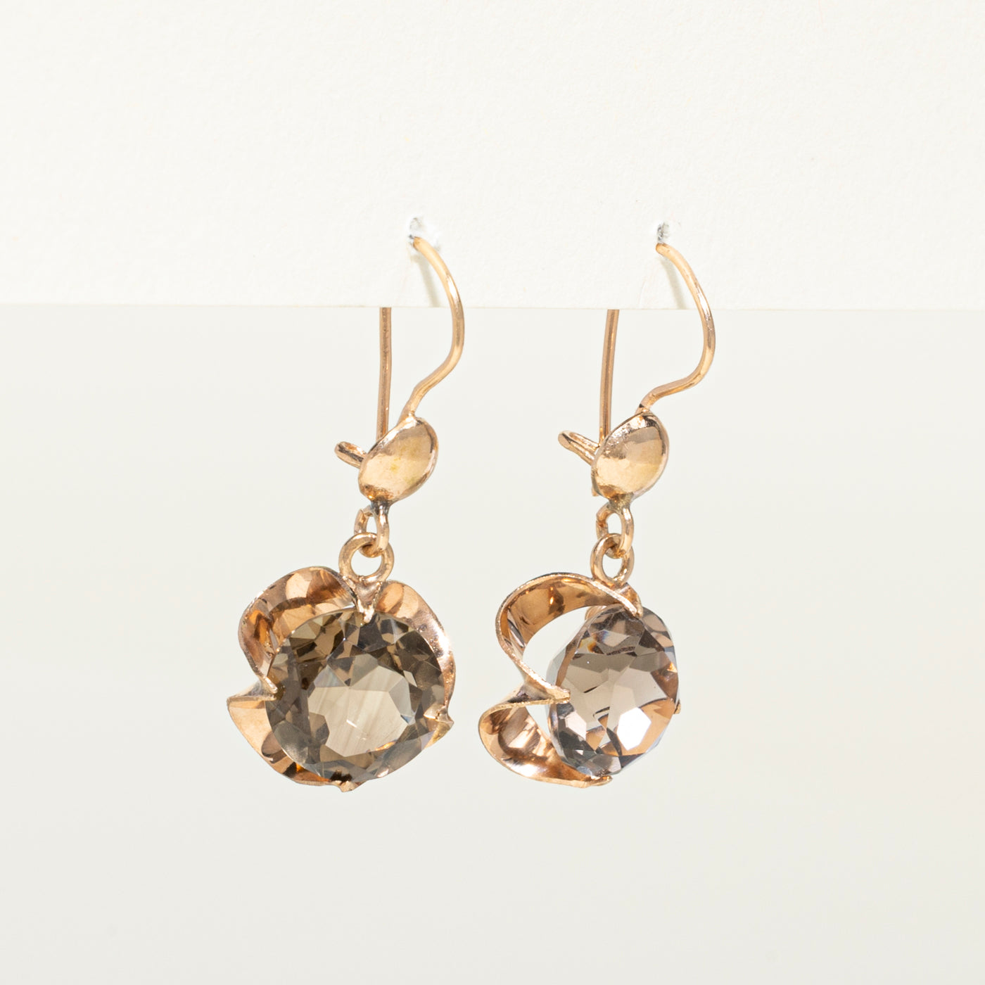 Smoky Quartz Drop Earrings | 6.60ct