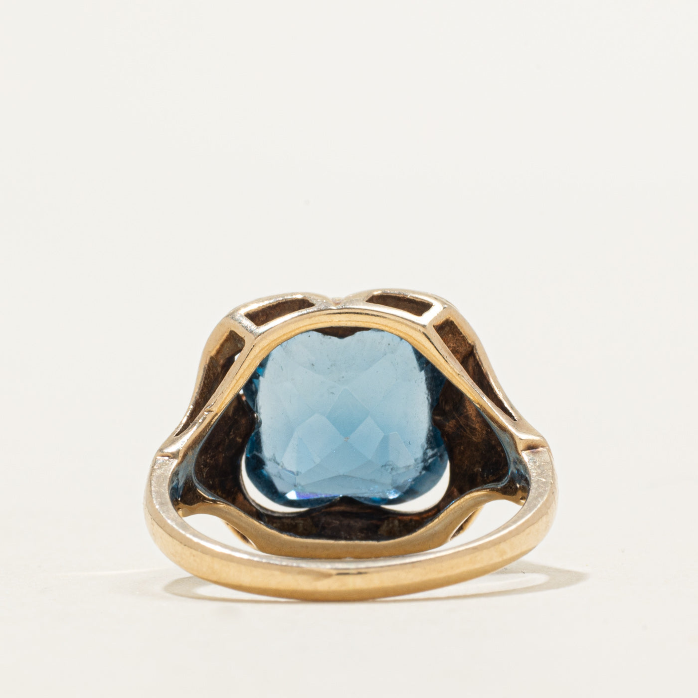 Clover Leaf Cut Synthetic Spinel Ring | 5.00ct | SZ 5.0
