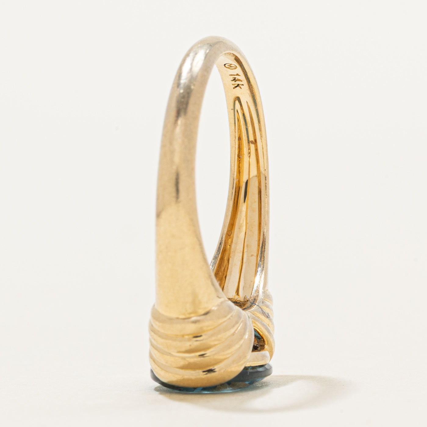 ｍａｙｕｒｉａ　0730 Mejuri' Blue Topaz Heirloom Ring | 2.50ct | SZ 7