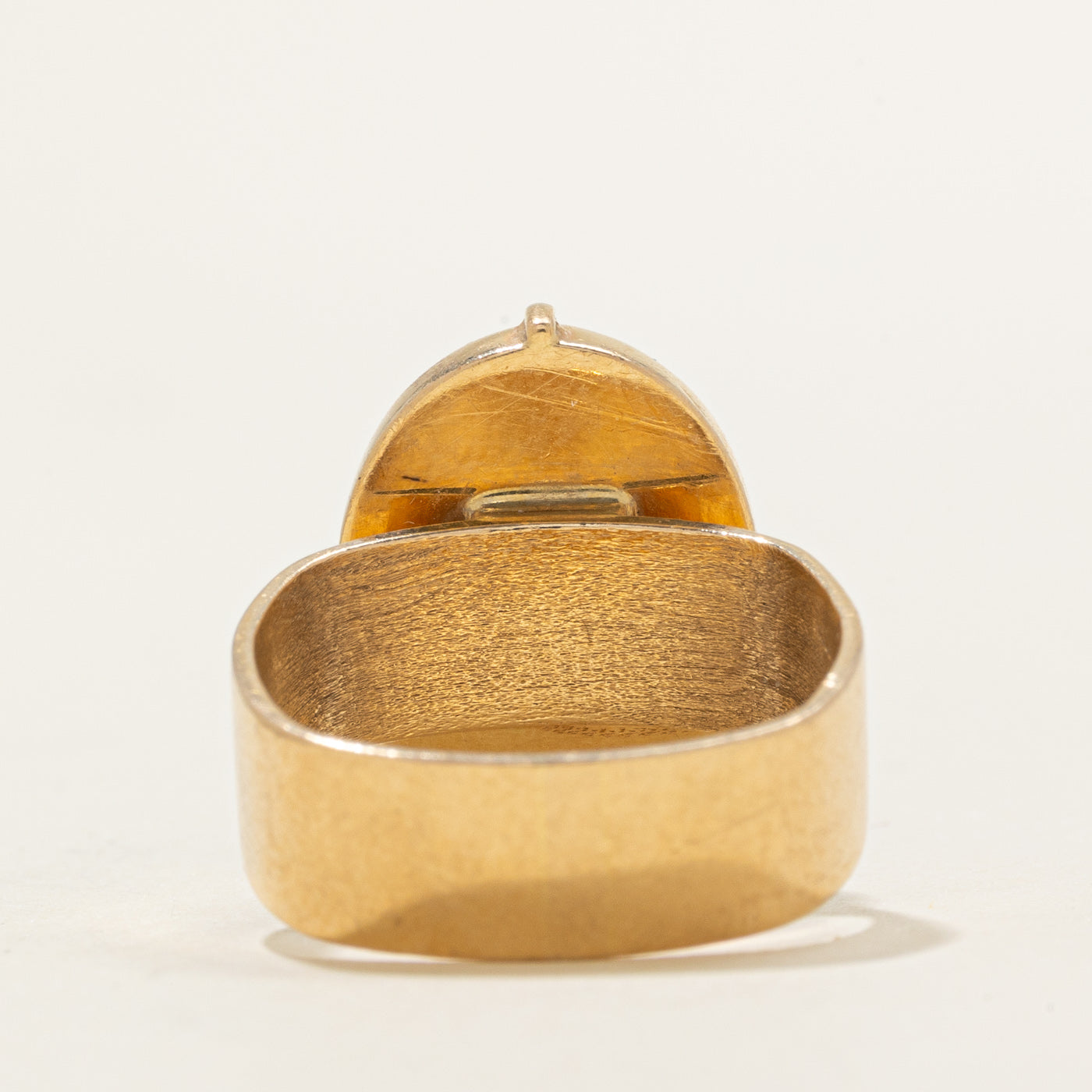 Lapis Chunky Cocktail Ring | 5.00ct | SZ 6.75