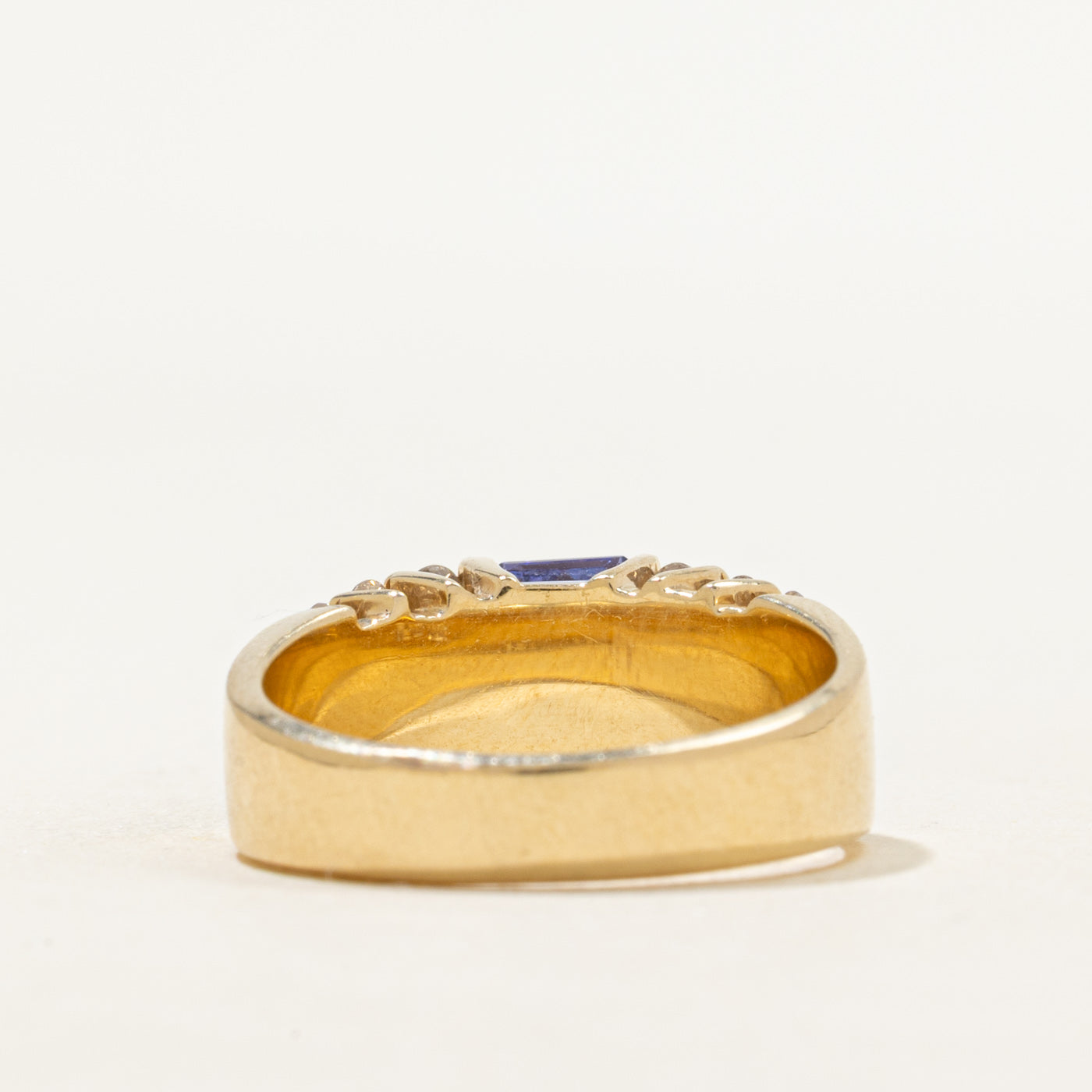 Tanzanite & Channel Set Diamond Ring | 1.33ct, 0.72ctw | SZ 7