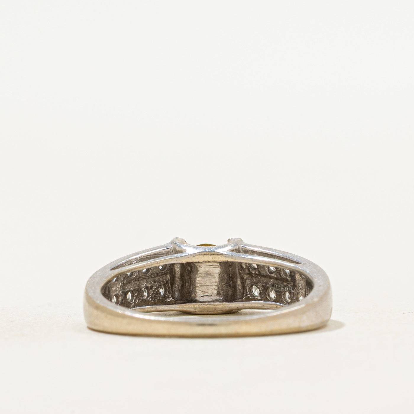 Yellow & White Diamond Ring | 0.58ctw | SZ 6.25