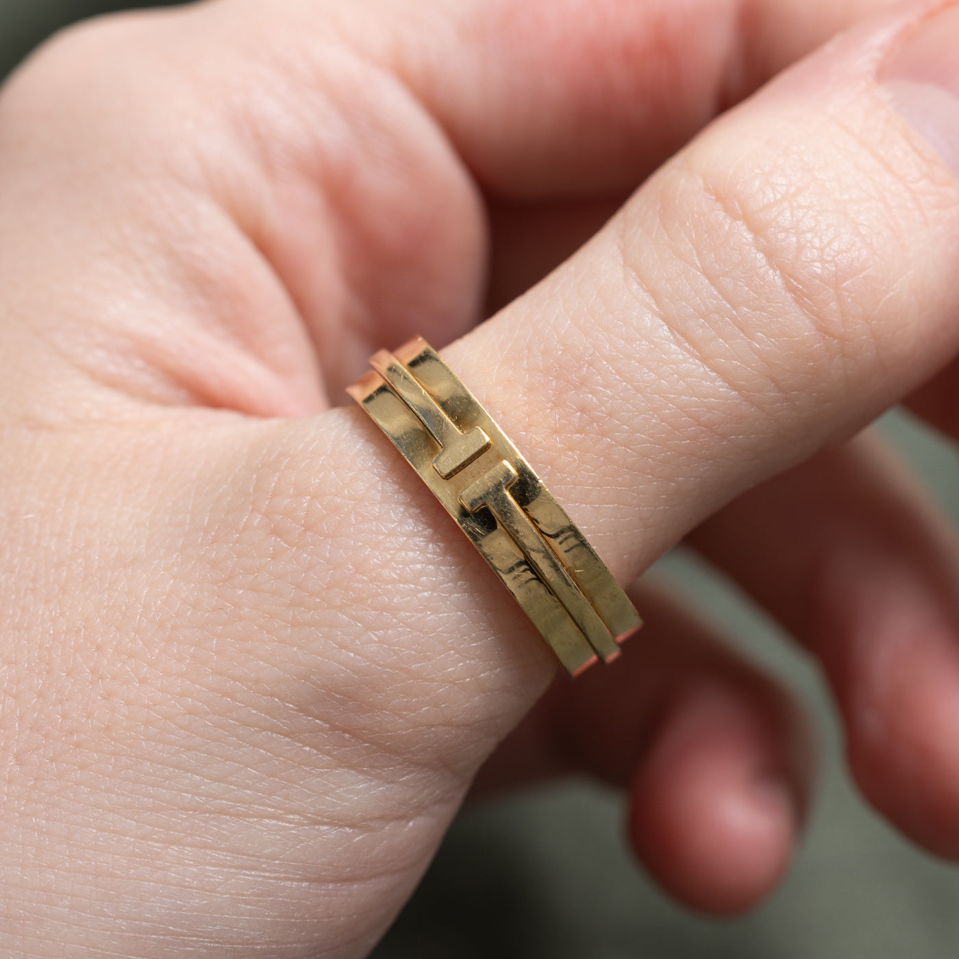 'Tiffany & Co' Tiffany T Wide Ring | 5.5mm | SZ 9.25