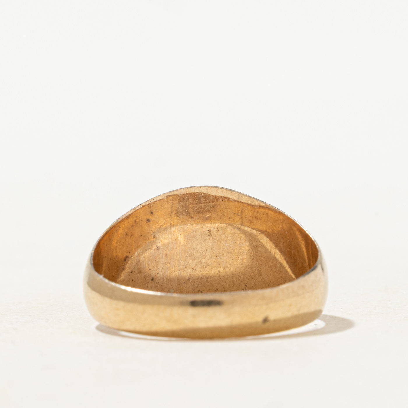 Bezel Set Black Sapphire Eye Ring | 0.7ct | SZ 7.5 |