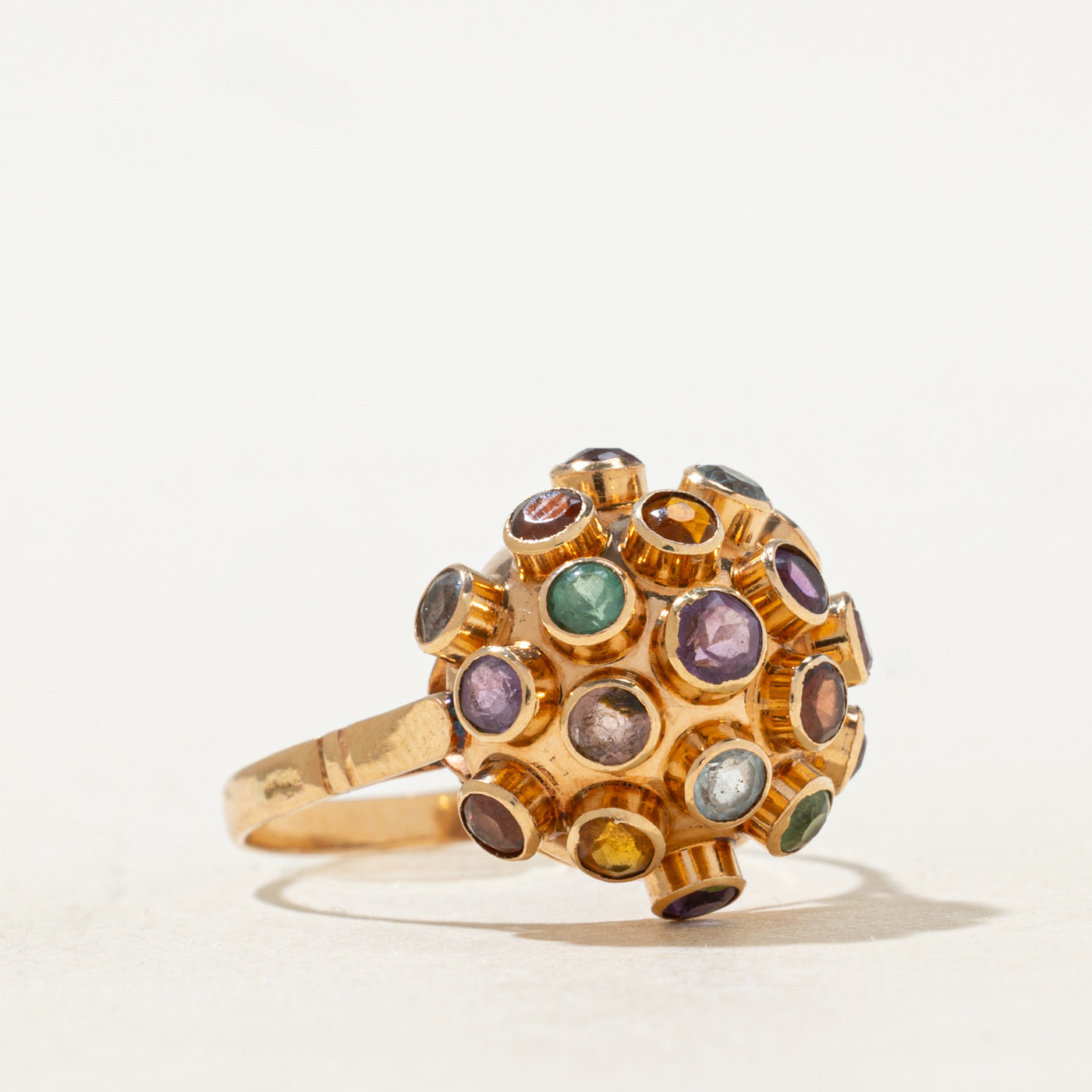 'H Stern' Multi Gem Sputnik Cocktail Ring | 1.5ctw | SZ 7.25 |