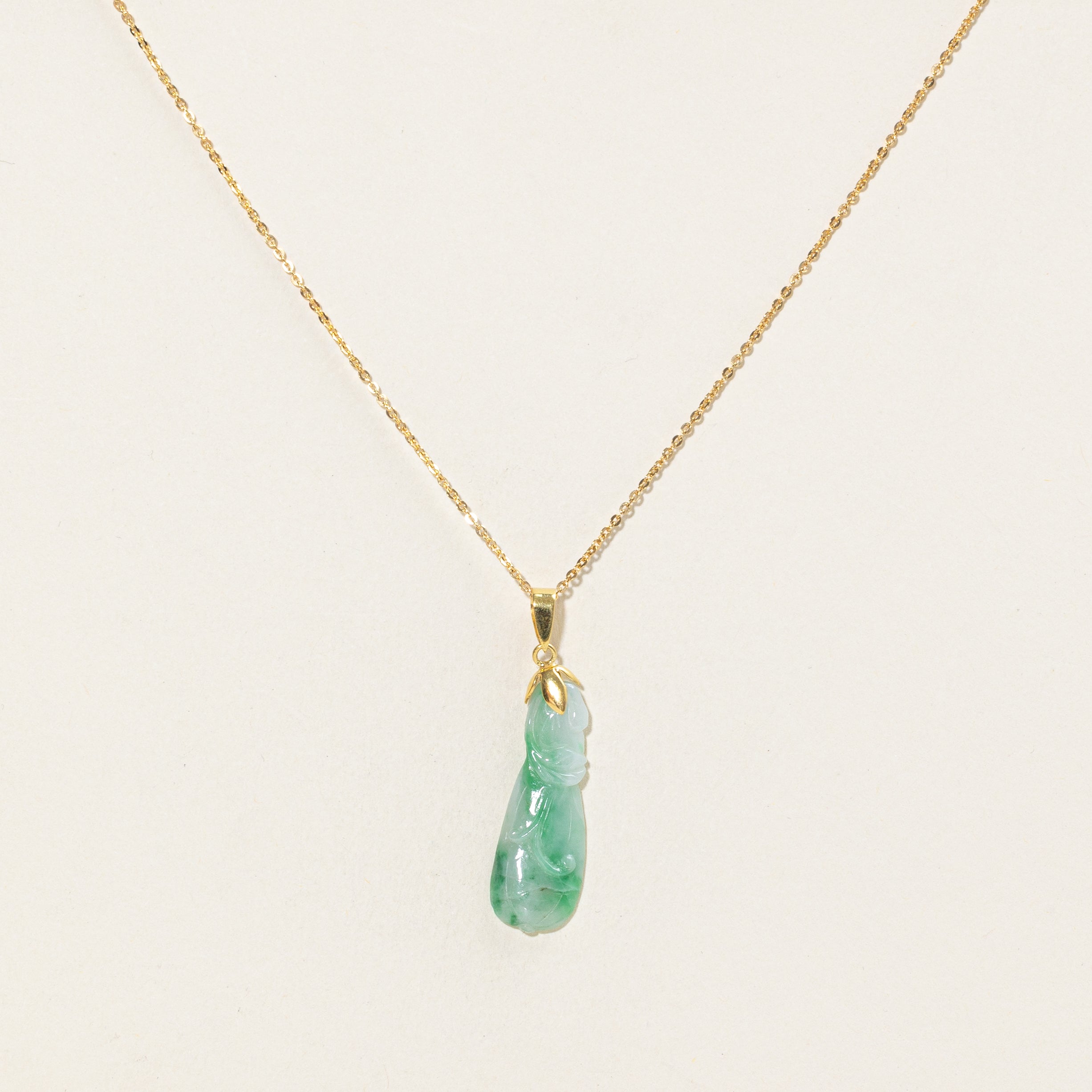 Jade Pendant Necklace | 7.0ct | 15" |