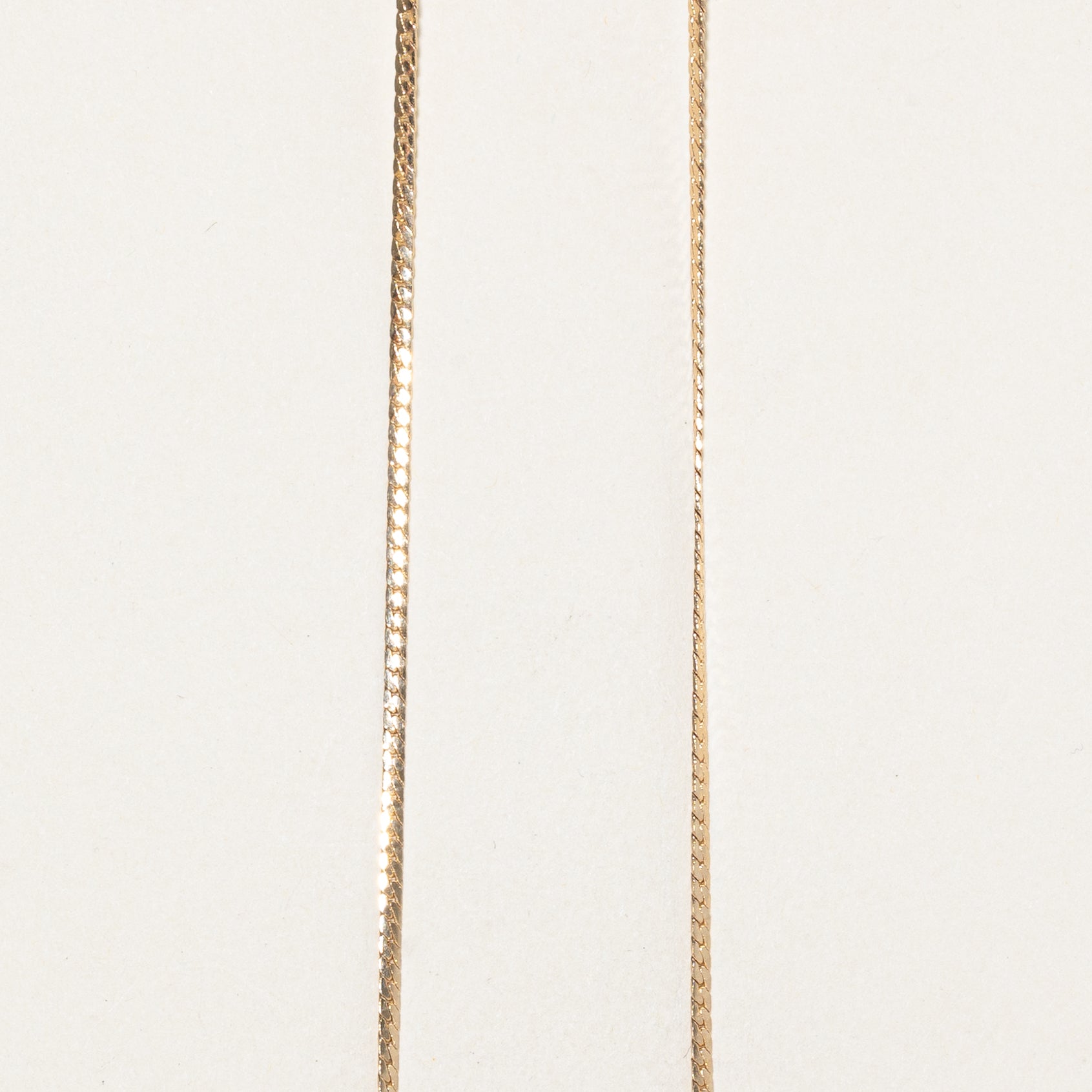 Sapphire & Diamond Chevron Pendant Necklace | 0.2ctw, 0.16ctw | 16" |