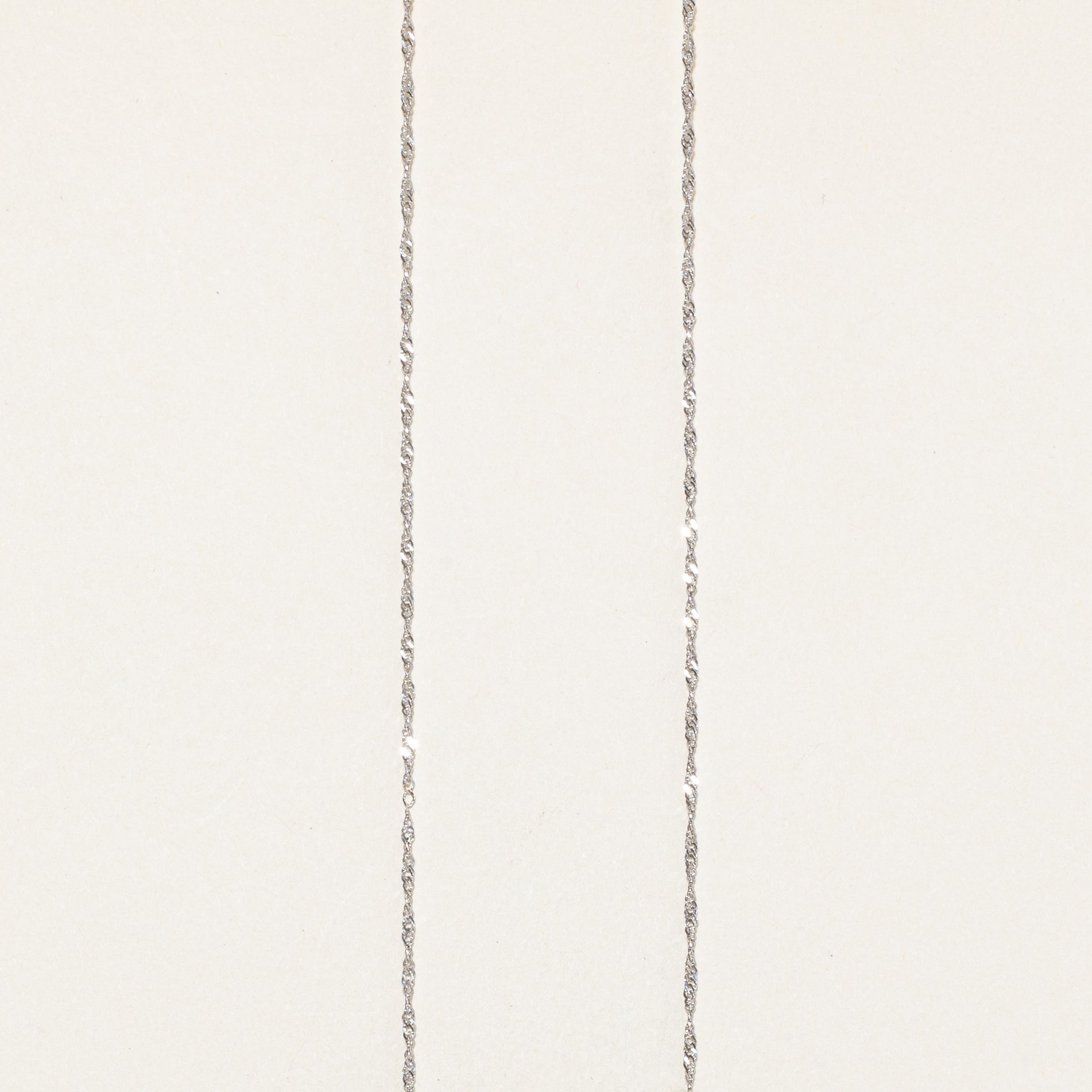 Synthetic Ruby & Diamond Drop Pendant Necklace | 0.25ct, 0.21ctw | 17" |