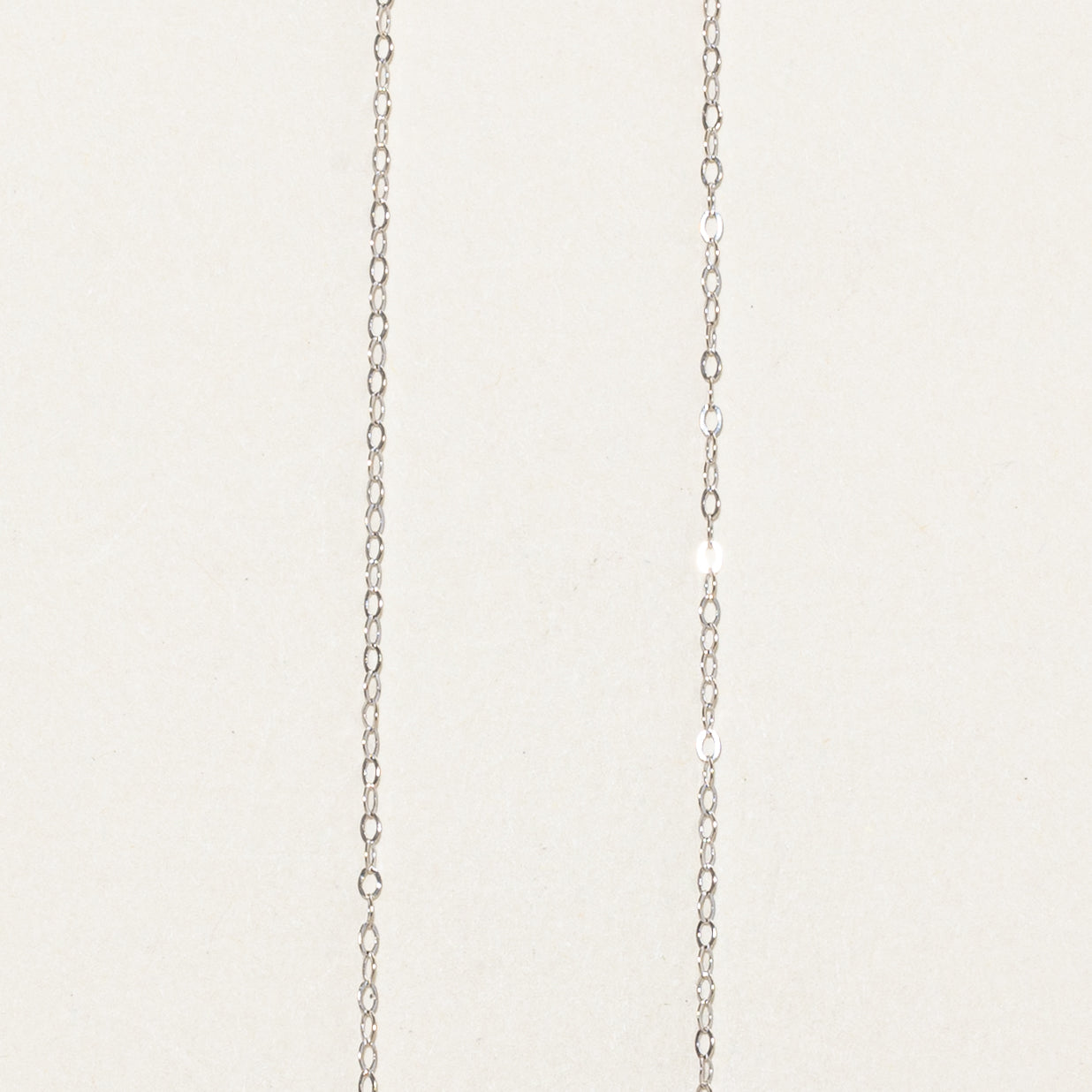 Diamond & Ruby Petal Pendant Necklace | 0.07ct, 0.3ctw | 17" |