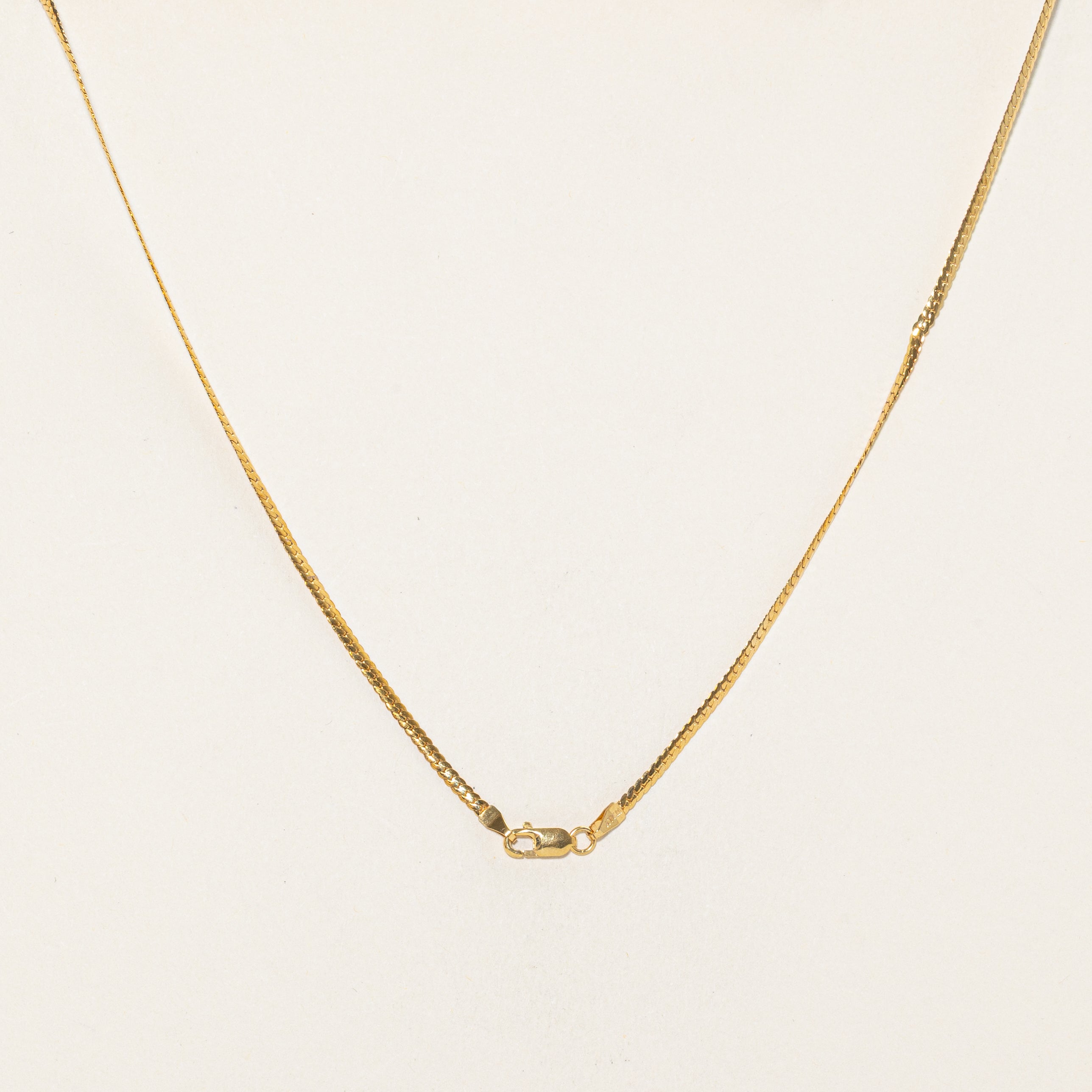 Sapphire & Diamond Pendant Necklace | 0.6ctw, 0.02ctw | 17" |